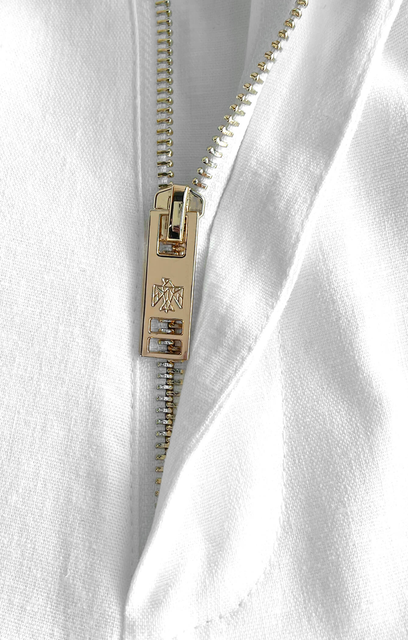 LINEN CLASSIC PANT - WHITE