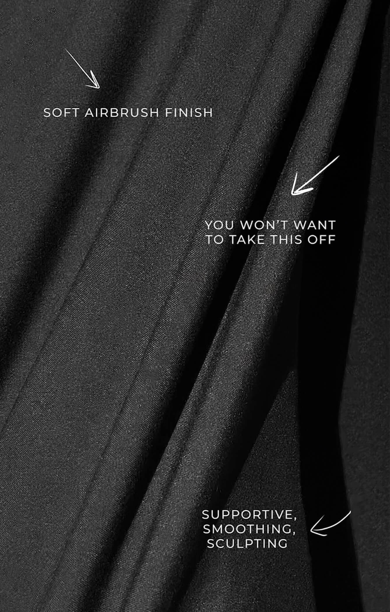 THE A.T.G SCULPT™ FLARES - BUTTER BLACK