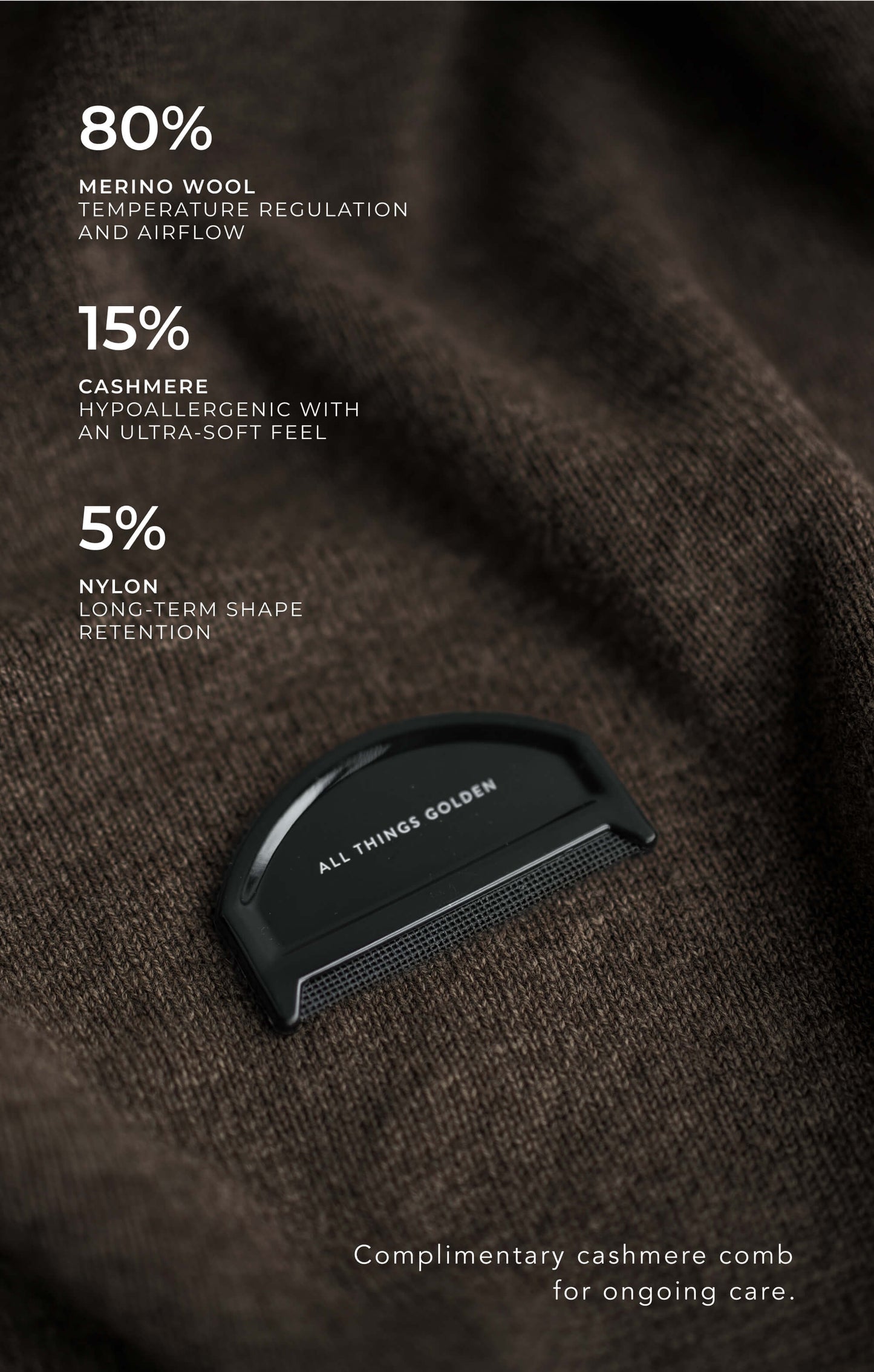 THE CARDIGAN COAT - ESPRESSO MARLE