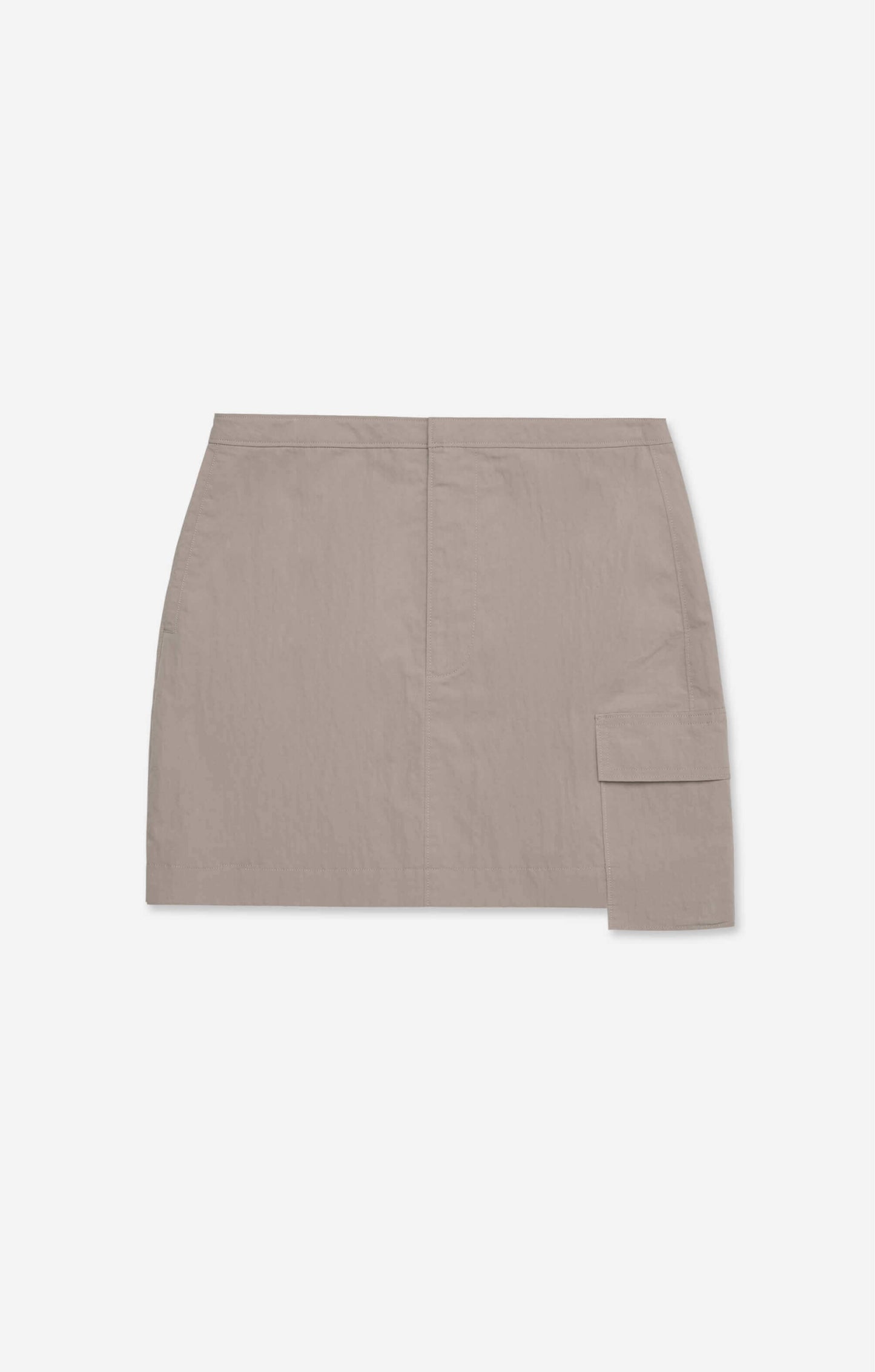 THE CARGO MINI SKIRT - SLATE