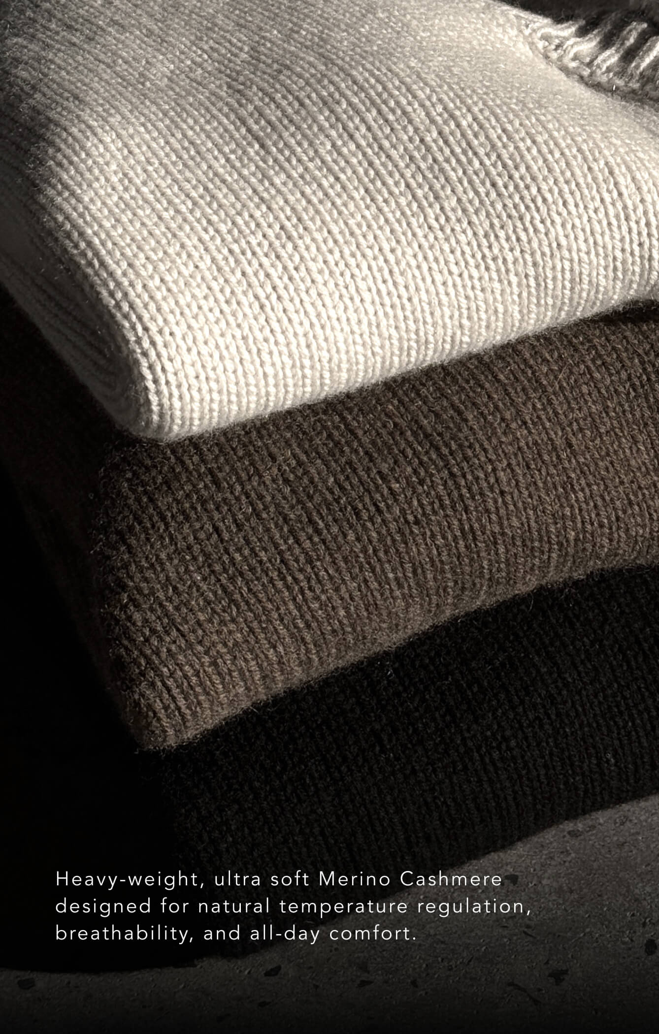 THE DEEP V-NECK JUMPER - BLACK
