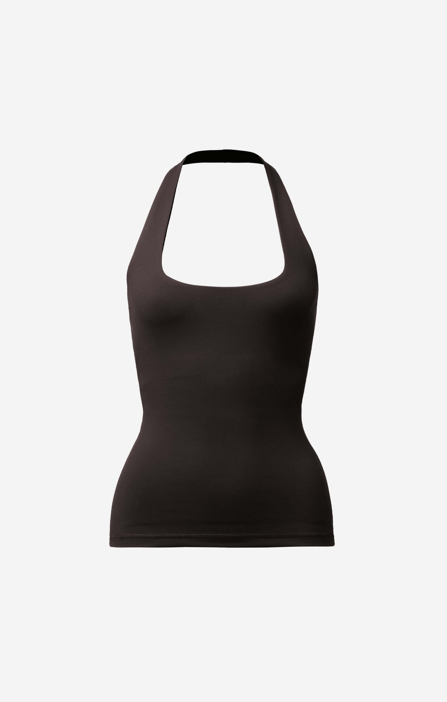 THE A.T.G SCULPT™ HALTER TANK - ESPRESSO