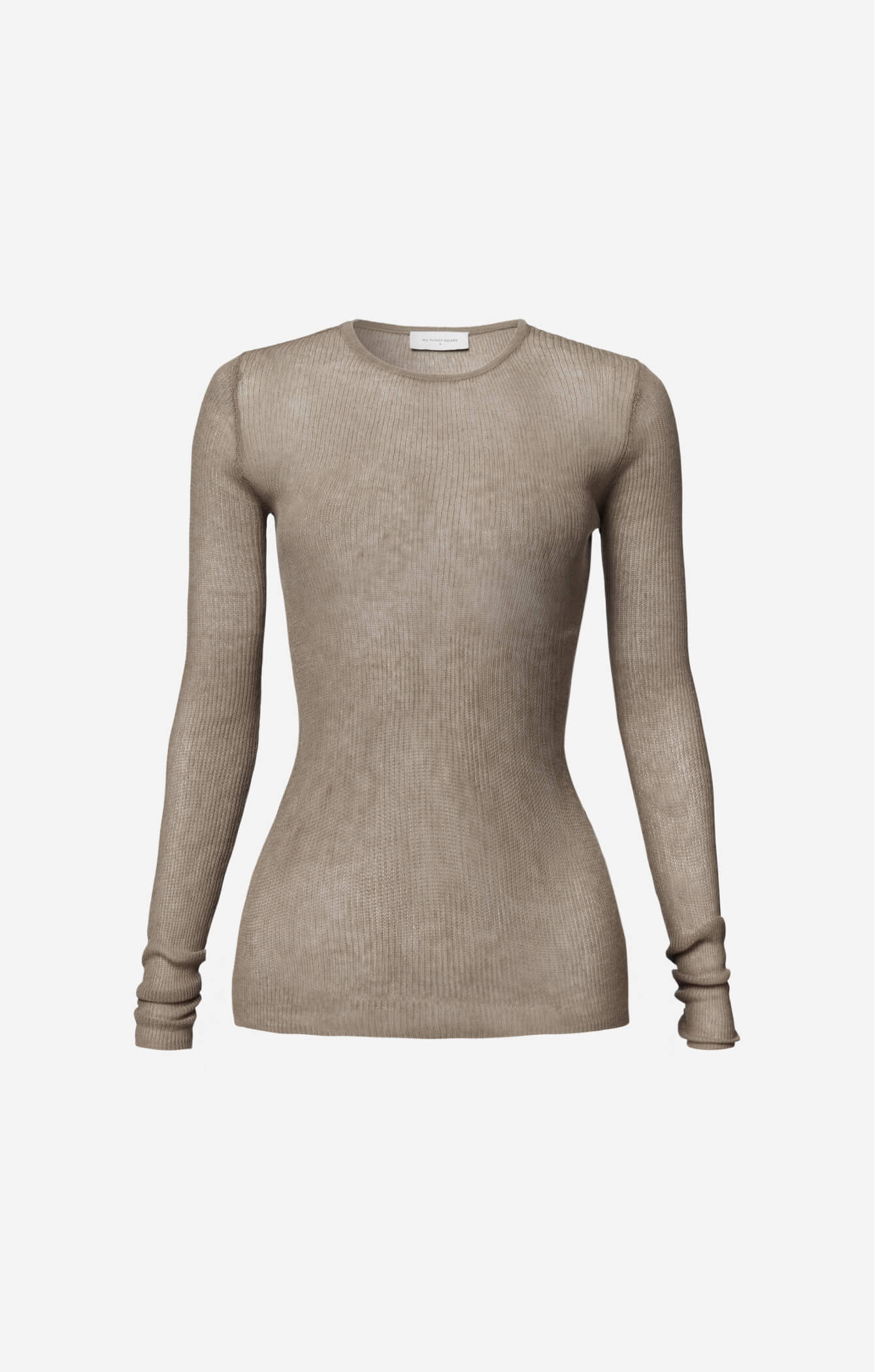 THE KNITTED LONG SLEEVE - SLATE