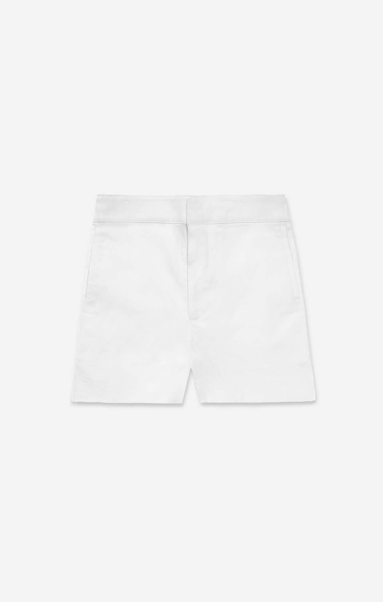 THE LINEN SHORT - WHITE