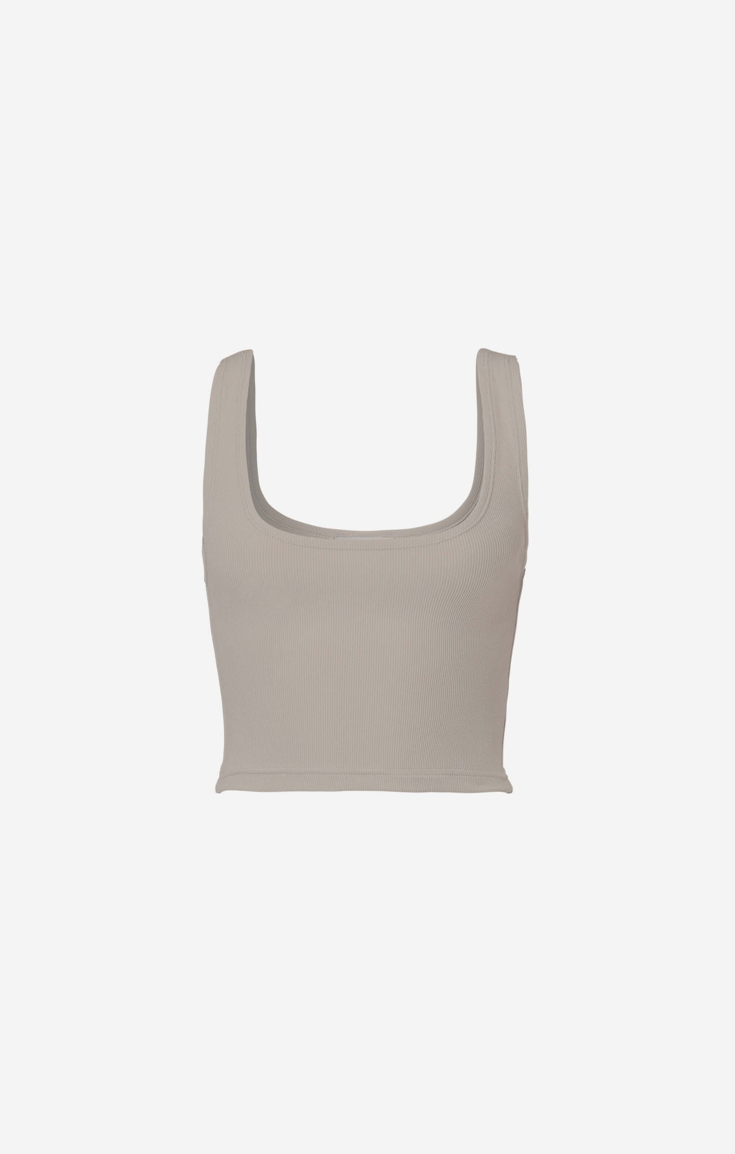 THE LUXE RIB CROP - SLATE