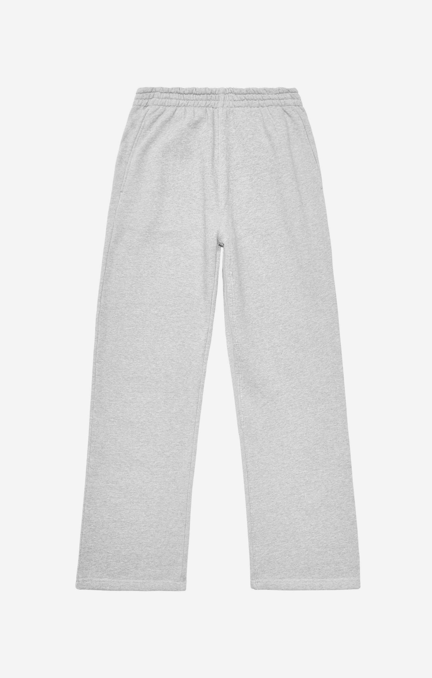 THE SWEAT™ WIDE LEG TRACK PANT - HEATHER GREY