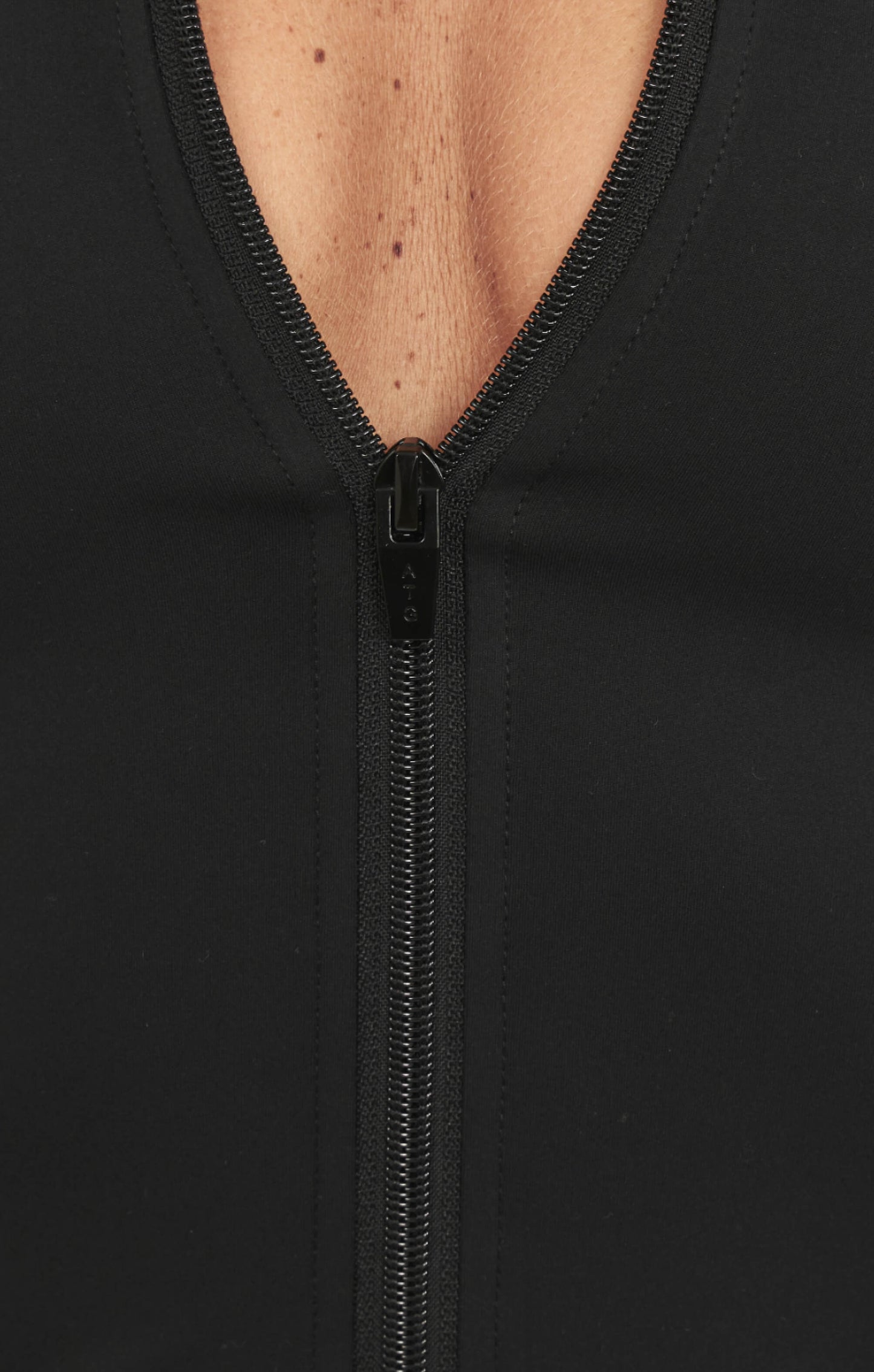 THE SCULPT™ TWO WAY ZIP JACKET - BUTTER BLACK