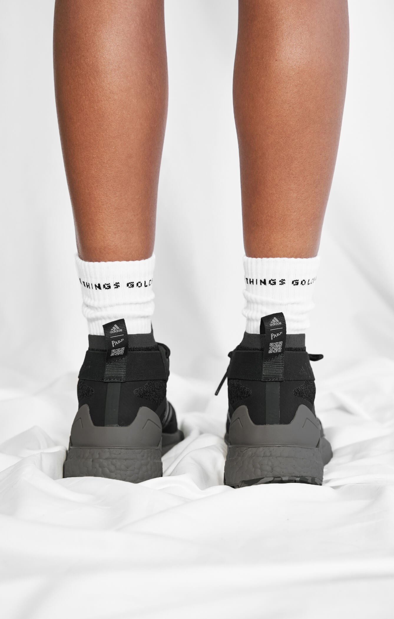 THE A.T.G CREW SOCK 3 PACK - WHITE