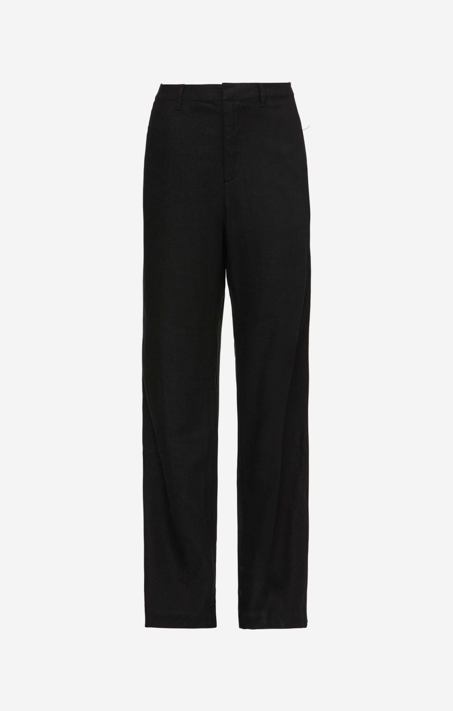 LINEN CLASSIC PANT - BLACK