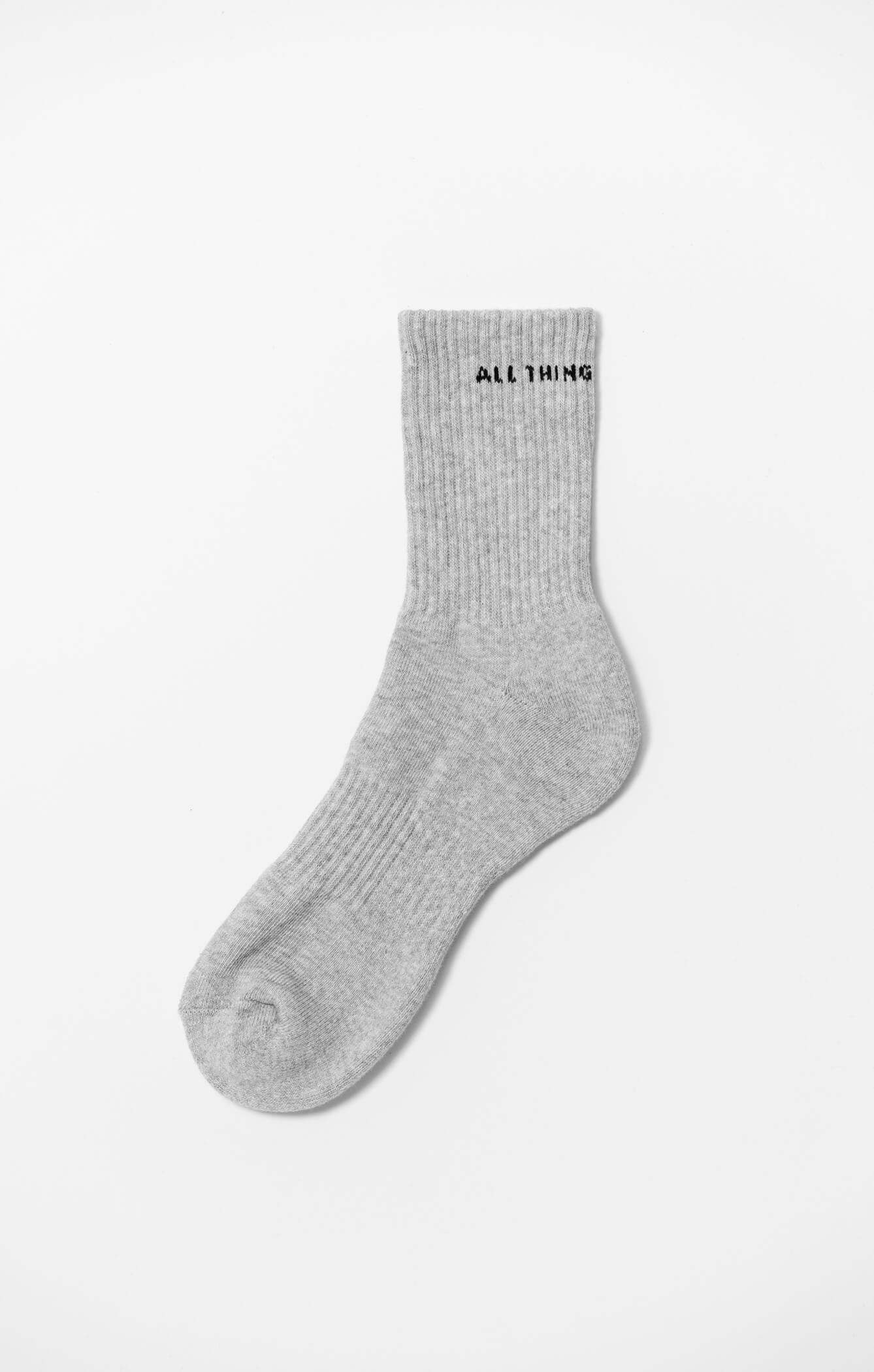 THE A.T.G CREW SOCK - GREY