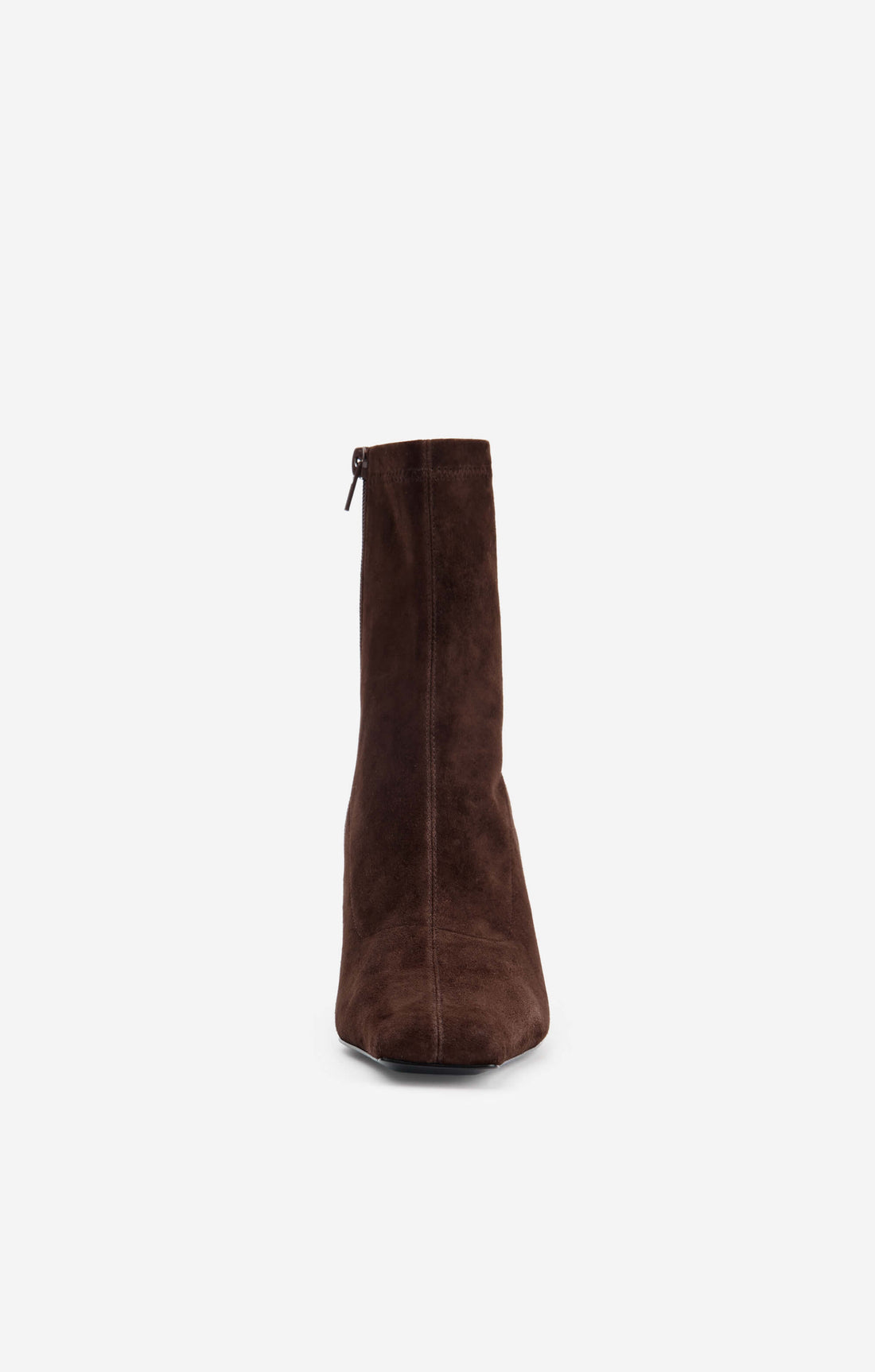 THE AMELIA BOOT - CHOC STRETCH SUEDE