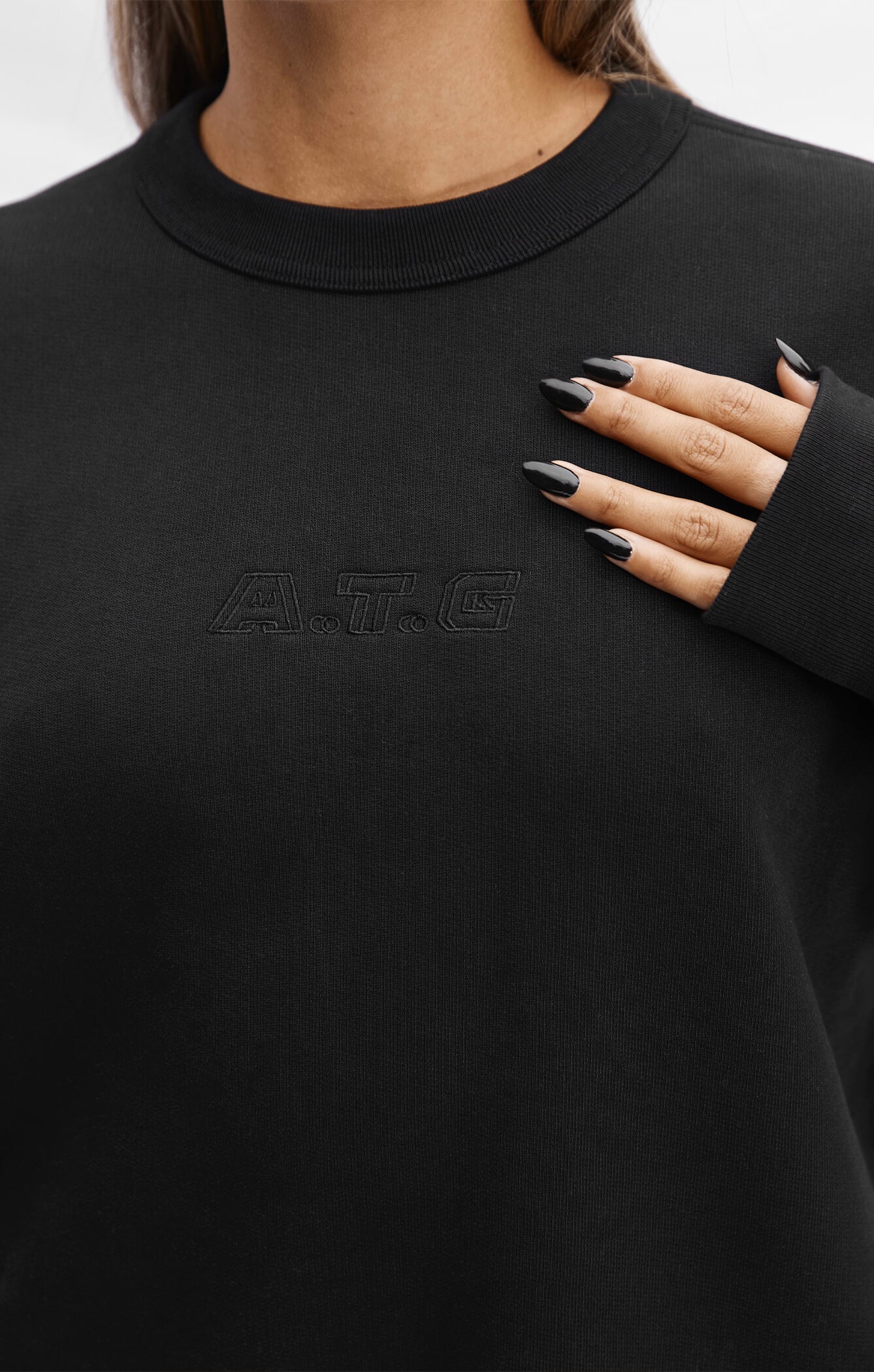 THE A.T.G SWEAT™ CREW - BLACK