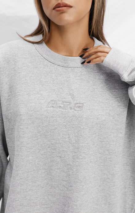 THE SWEAT™ CREW - HEATHER GREY