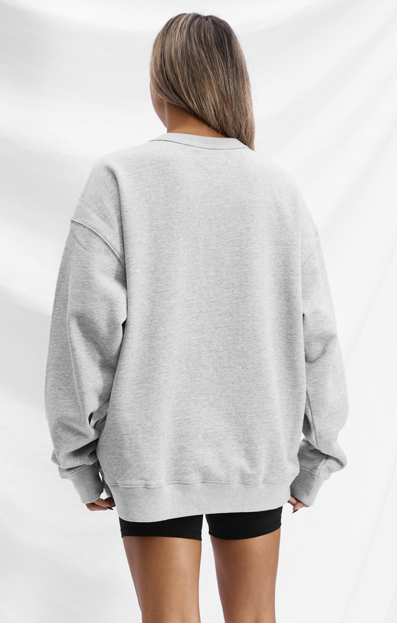 THE A.T.G SWEAT™ CREW - HEATHER GREY