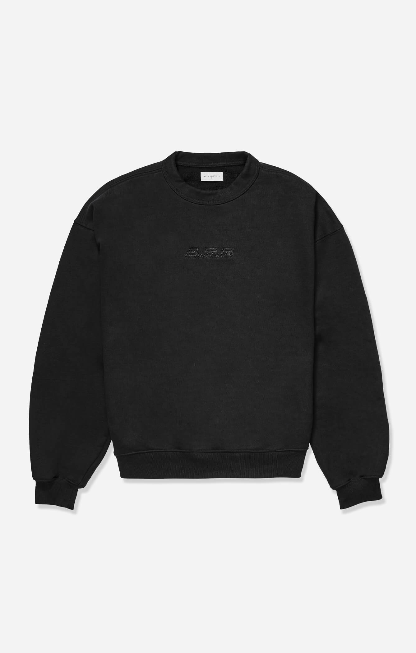 THE A.T.G SWEAT™ CREW - BLACK