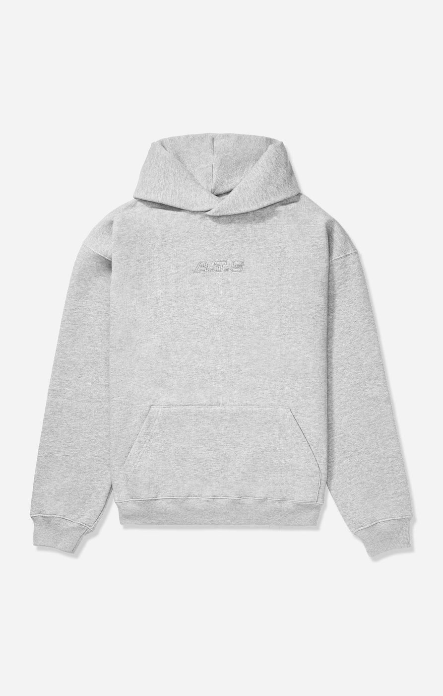 THE A.T.G SWEAT™ HOODIE - HEATHER GREY – All Things Golden