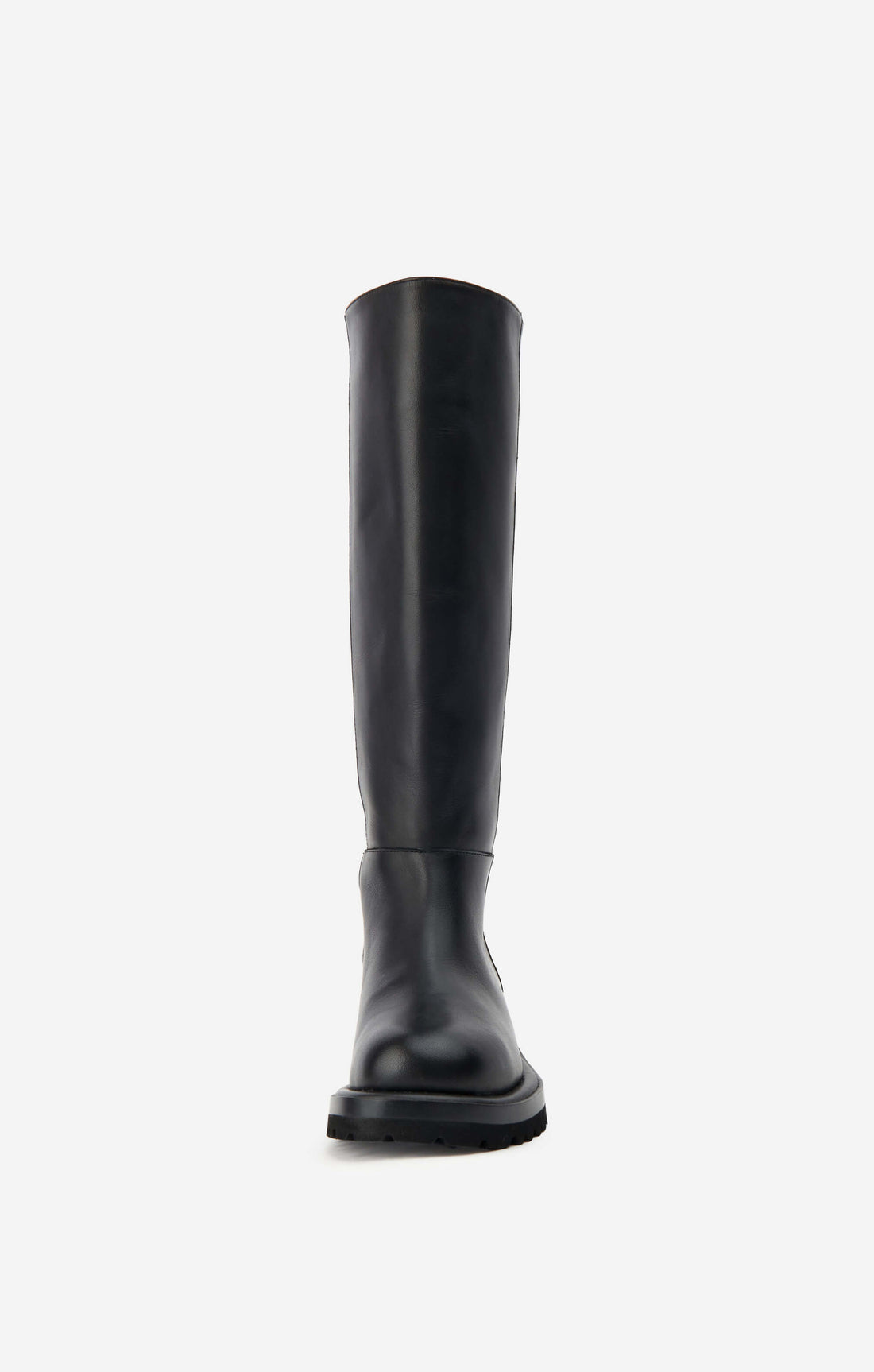 THE SILVIE BOOT - BLACK LEATHER