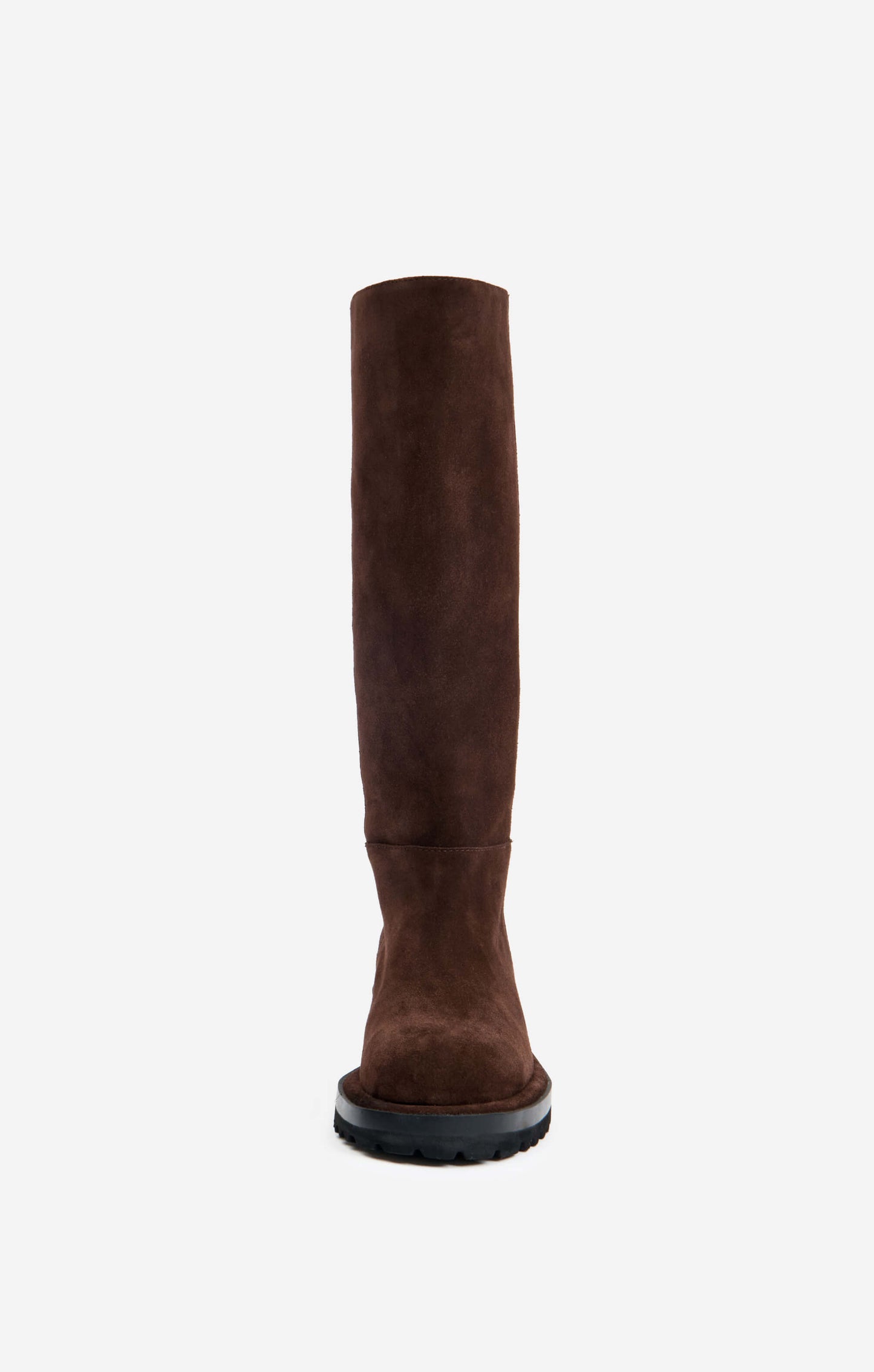 THE SILVIE BOOT - CHOC SUEDE