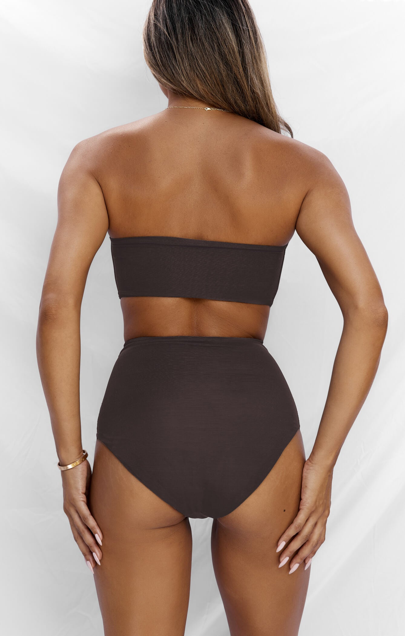 THE BASIC BLOOMERS - ESPRESSO MESH