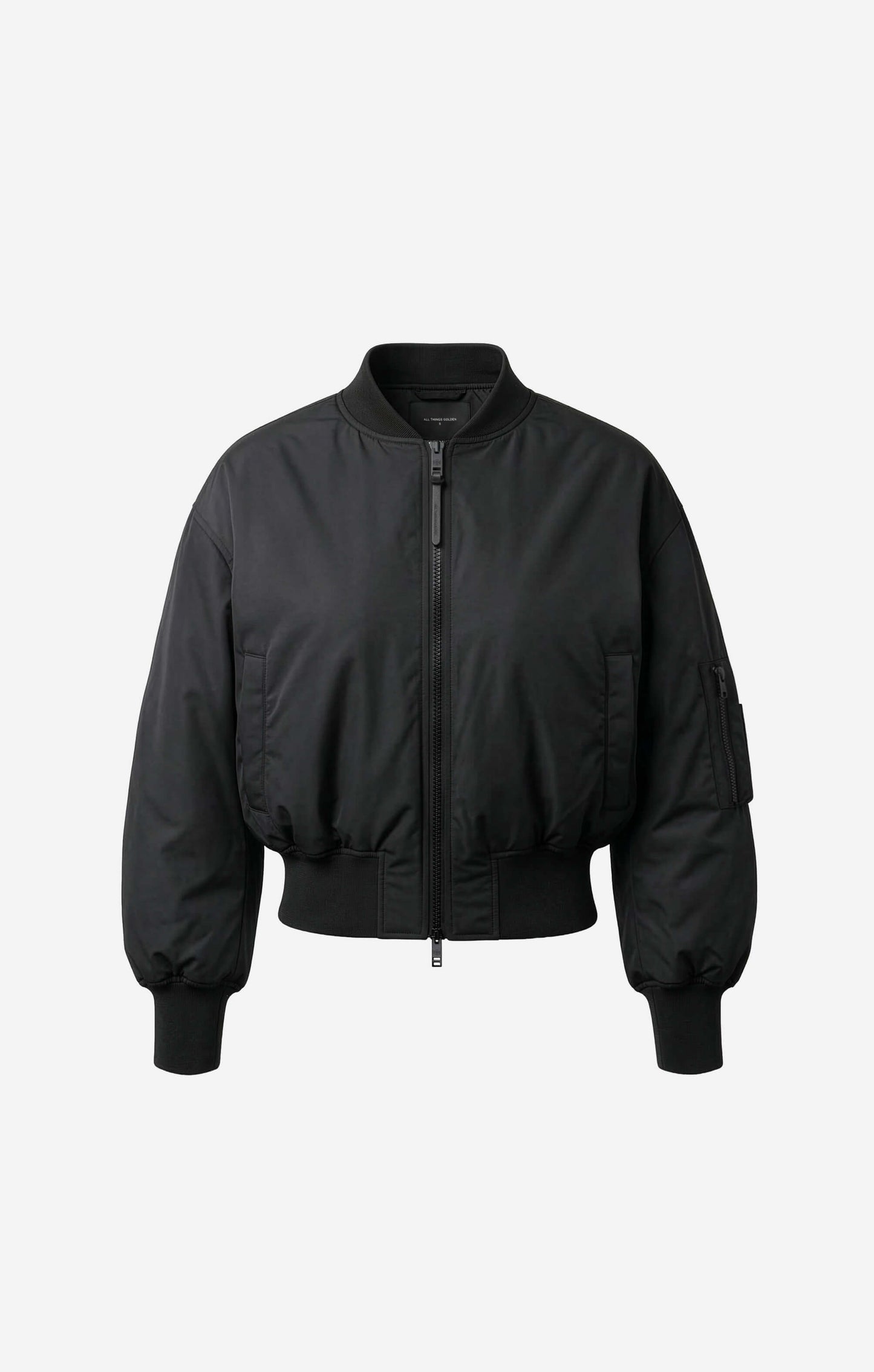THE CLASSIC BOMBER JACKET - BLACK
