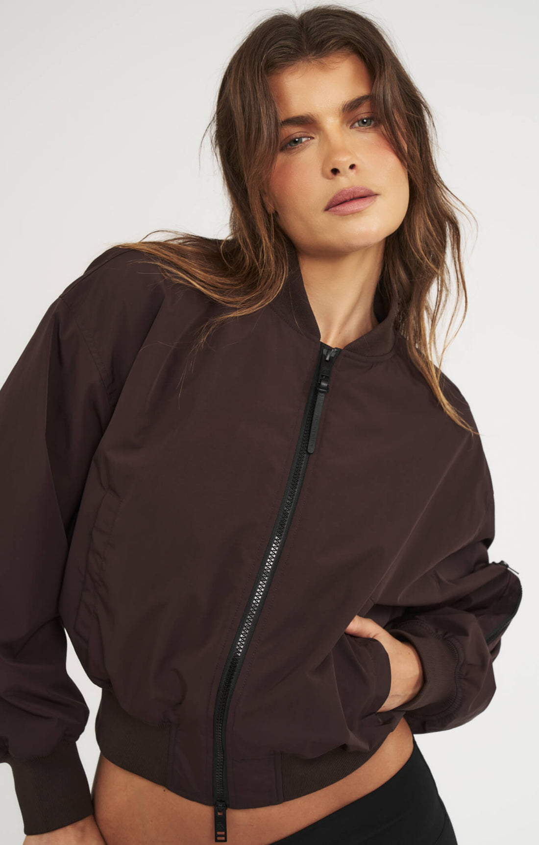 THE CLASSIC BOMBER JACKET - ESPRESSO