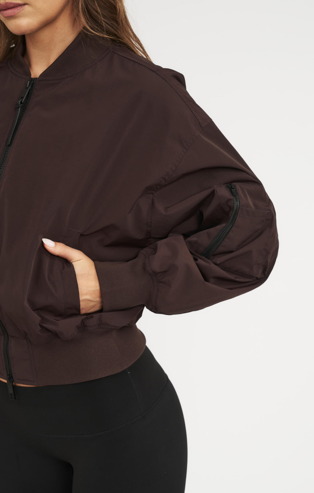 THE CLASSIC BOMBER JACKET - ESPRESSO
