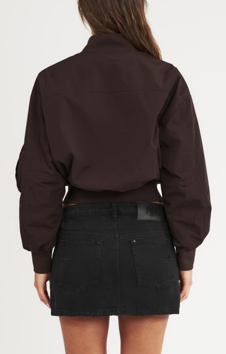 THE CLASSIC BOMBER JACKET - ESPRESSO