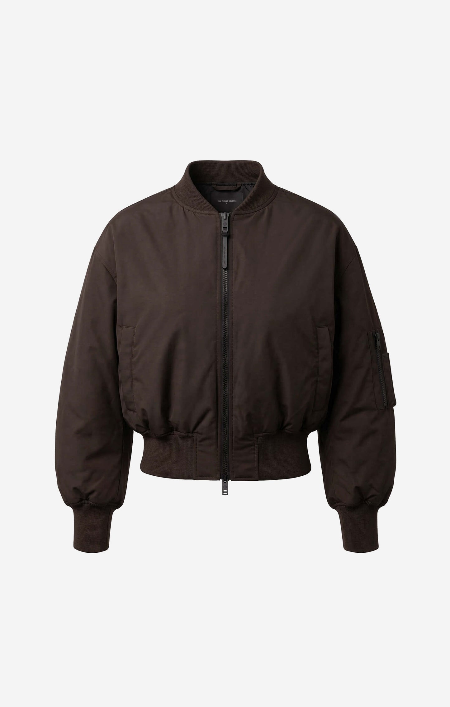 THE CLASSIC BOMBER JACKET - ESPRESSO