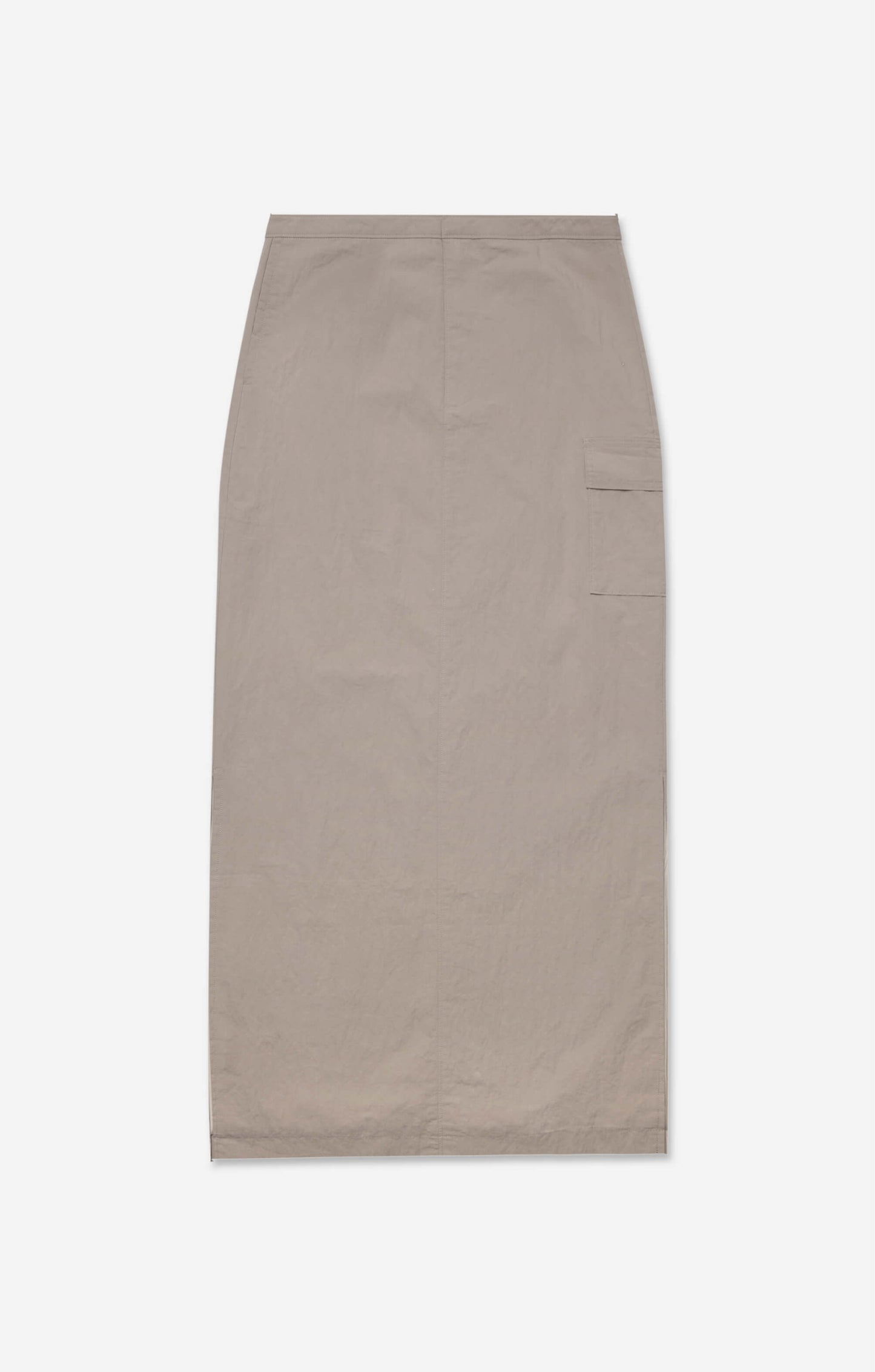 THE CARGO MAXI SKIRT - SLATE