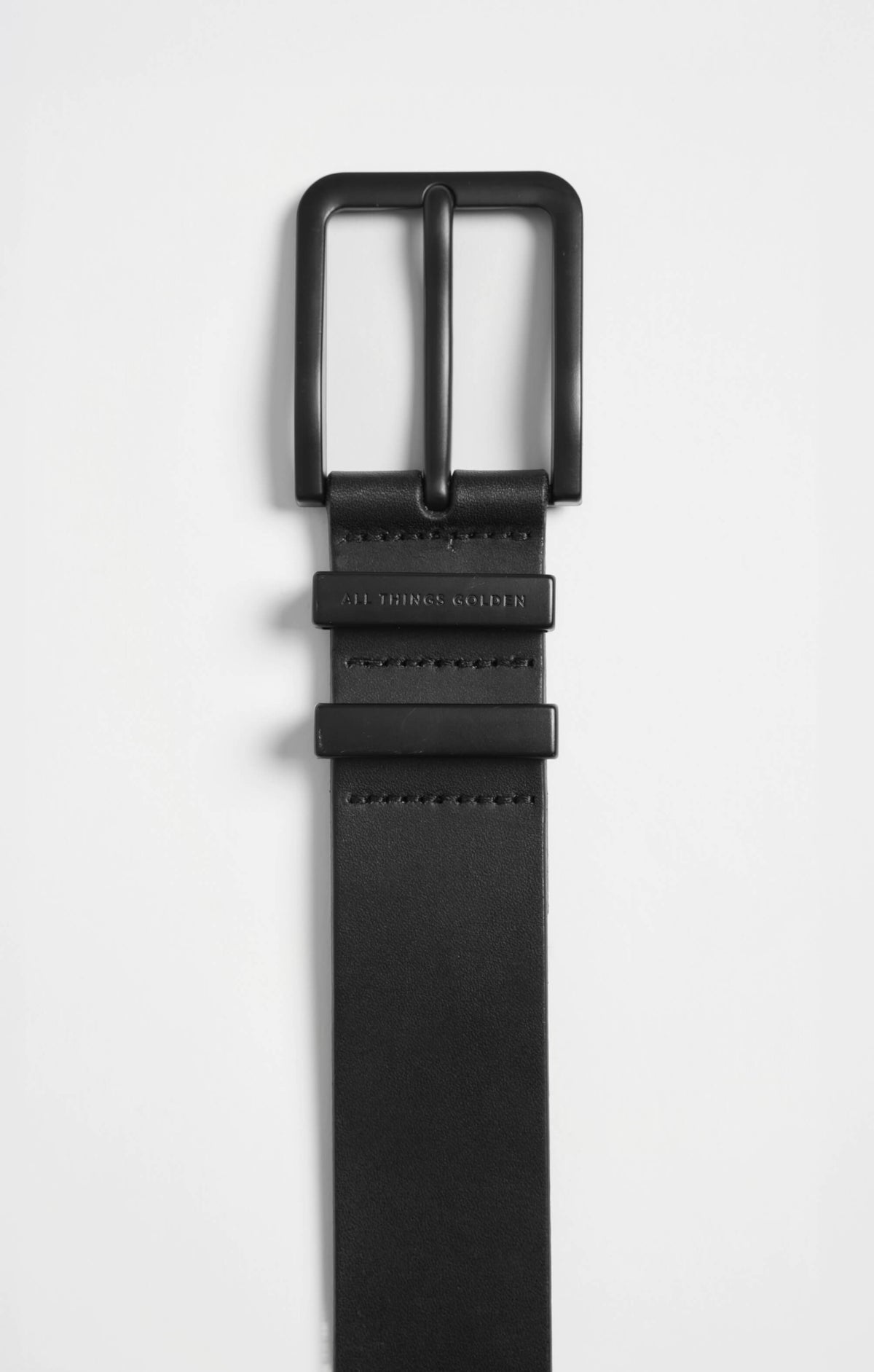 THE CLASSIC BELT - BLACK/BLACK
