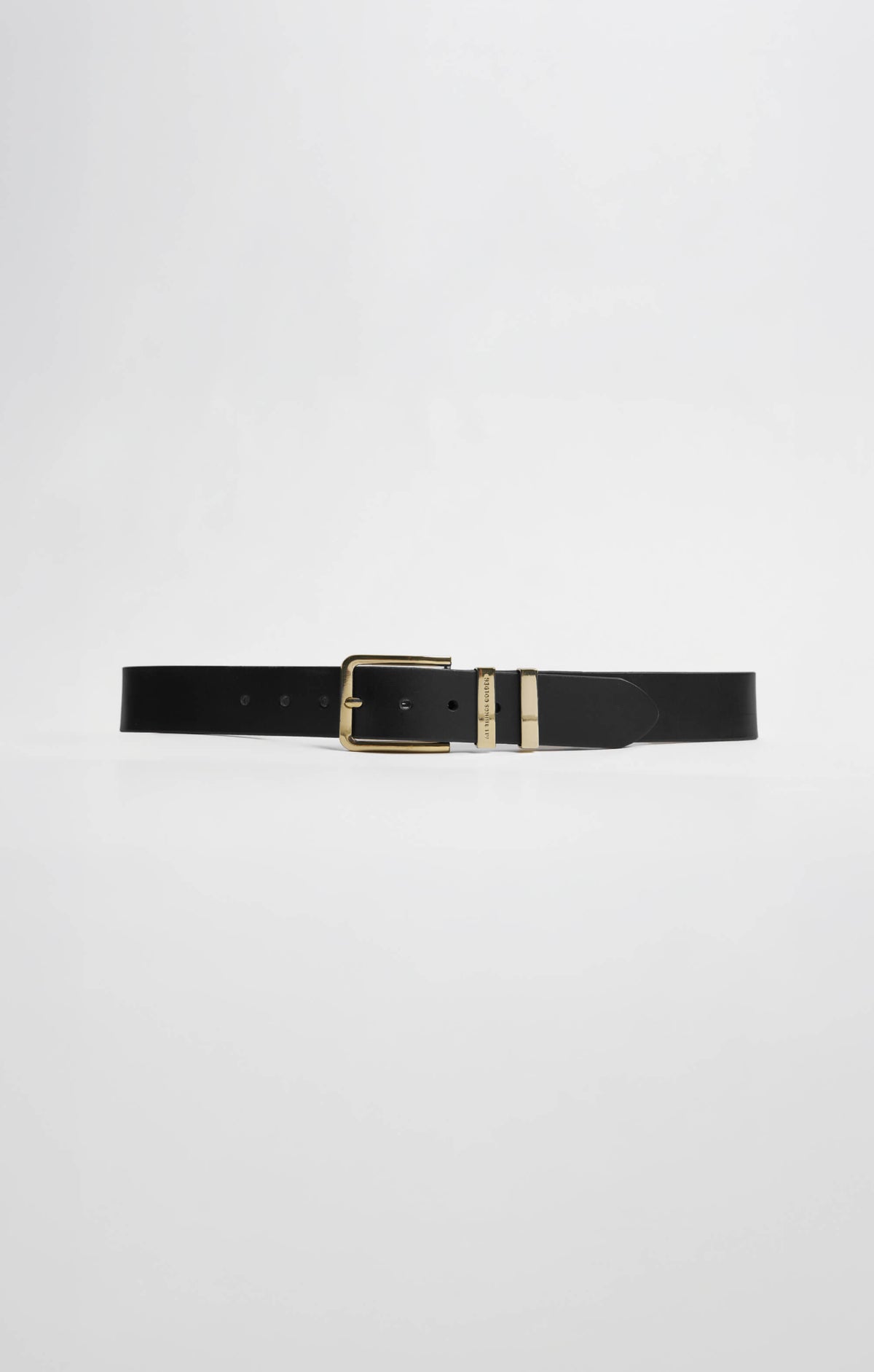 THE CLASSIC BELT - BLACK/GOLD