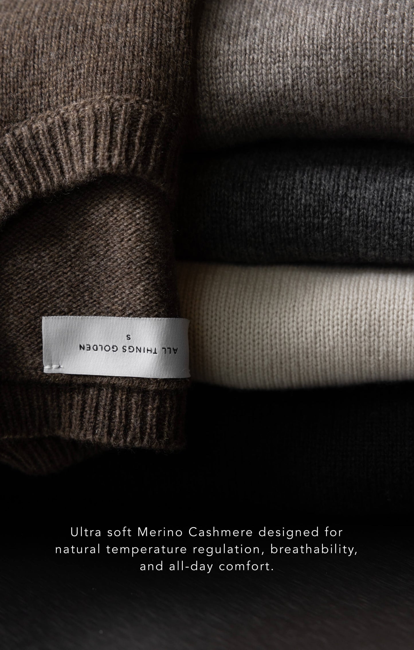 THE UNIVERSAL KNIT 2.0 - ESPRESSO MARLE