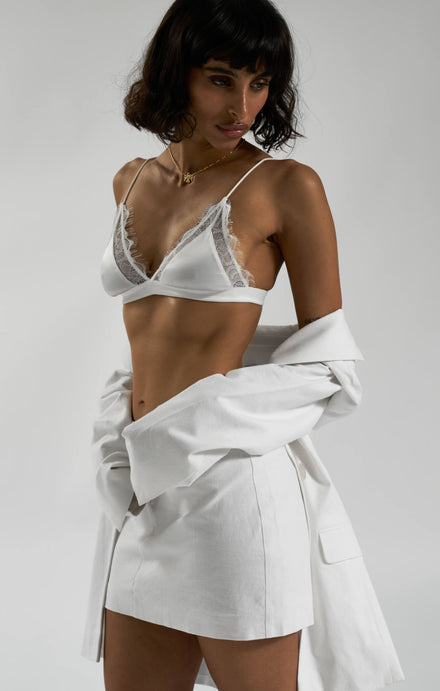 THE LOVER BRALETTE - WHITE