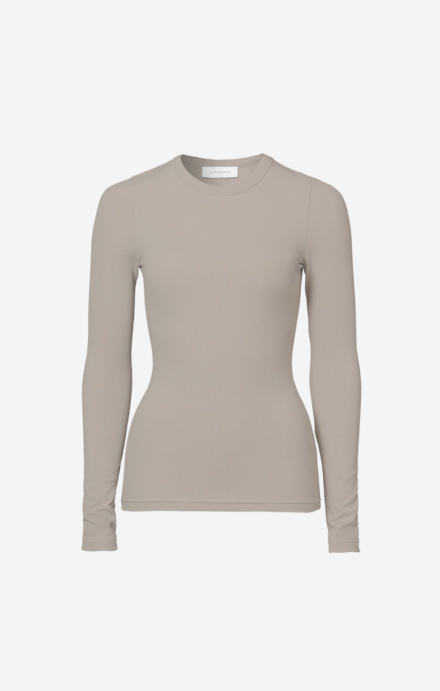 THE LUXE RIB L/S - SLATE