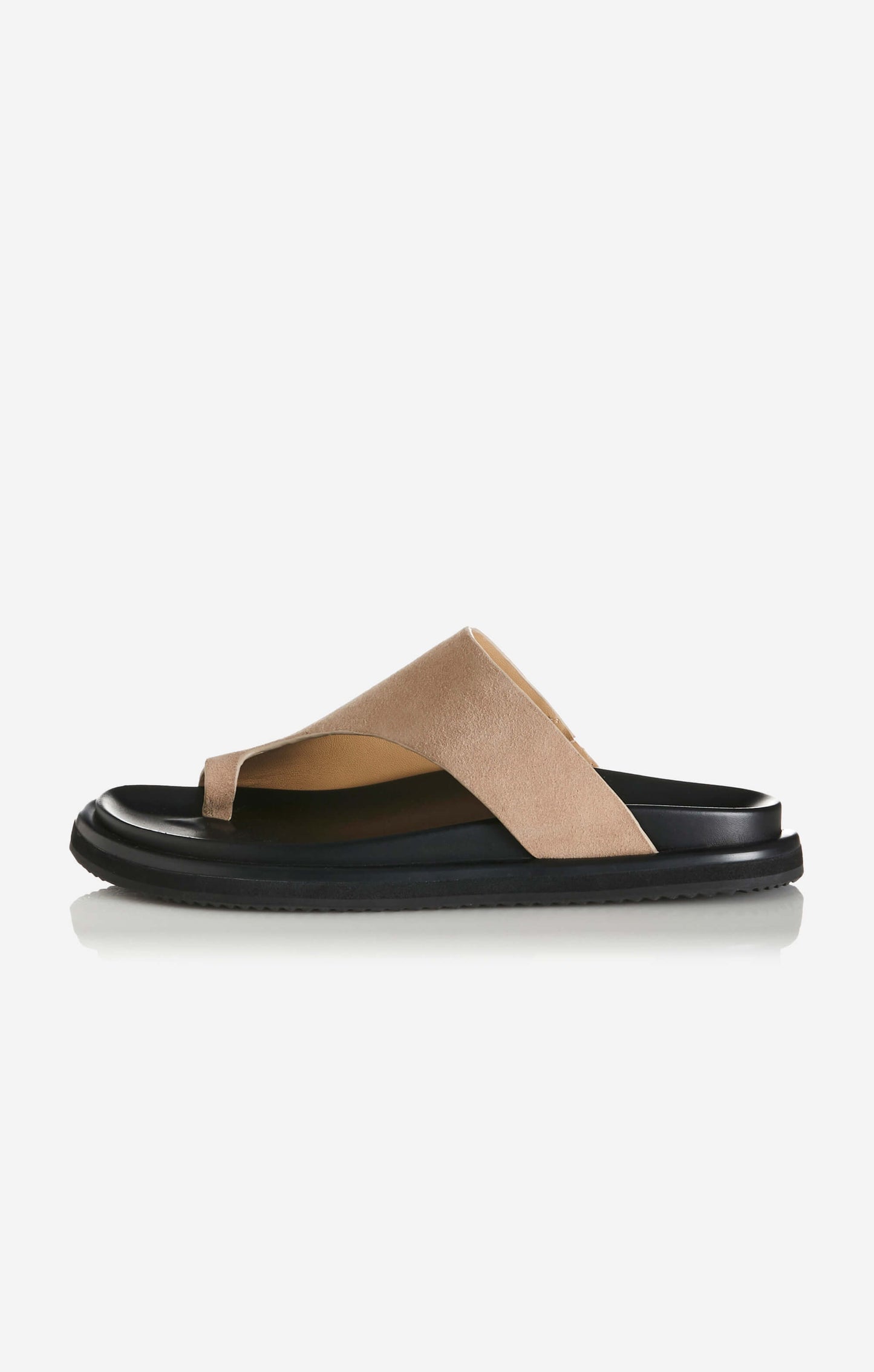 THE PARKS SLIDE - NATURAL SUEDE