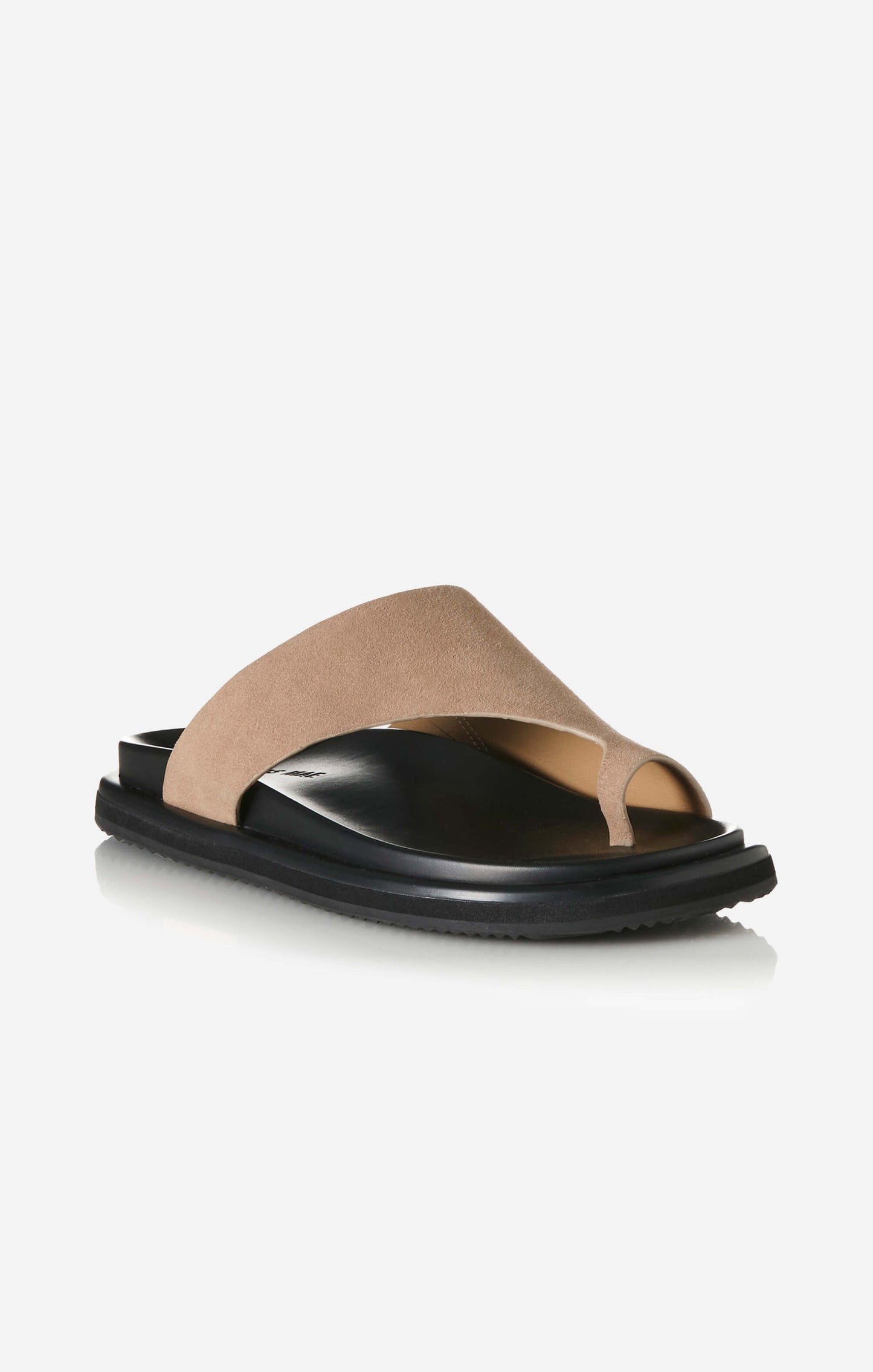 THE PARKS SLIDE - NATURAL SUEDE