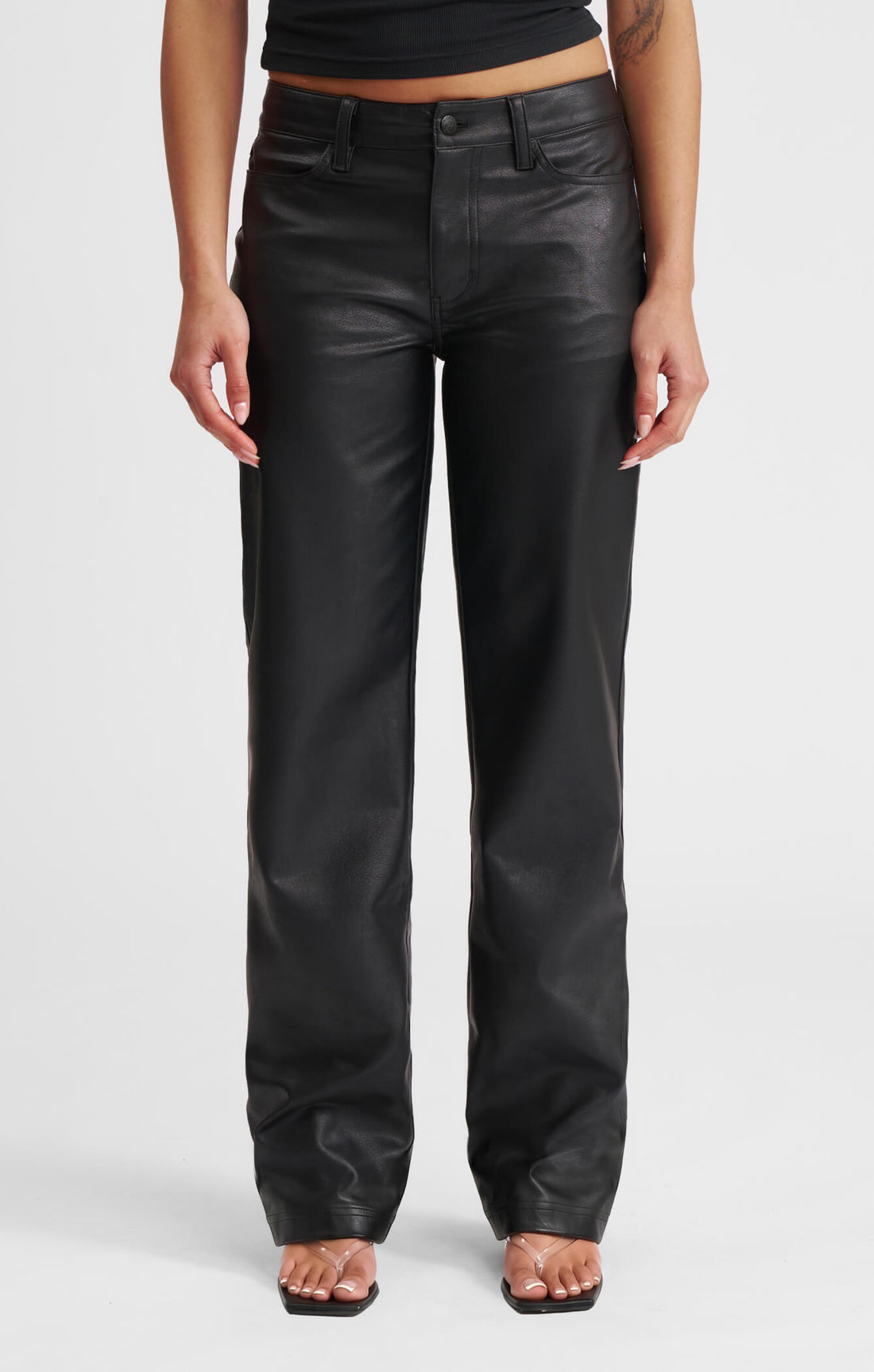 THE PEBBLED™ LOW RISE STRAIGHT LEG PANT