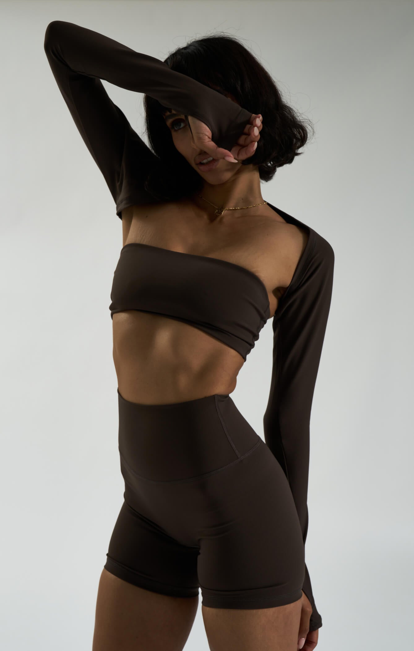 THE SCULPT™ BANDEAU - ESPRESSO