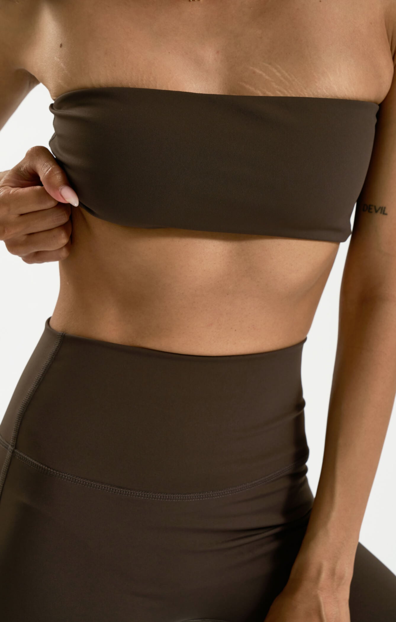 THE SCULPT™ BANDEAU - ESPRESSO