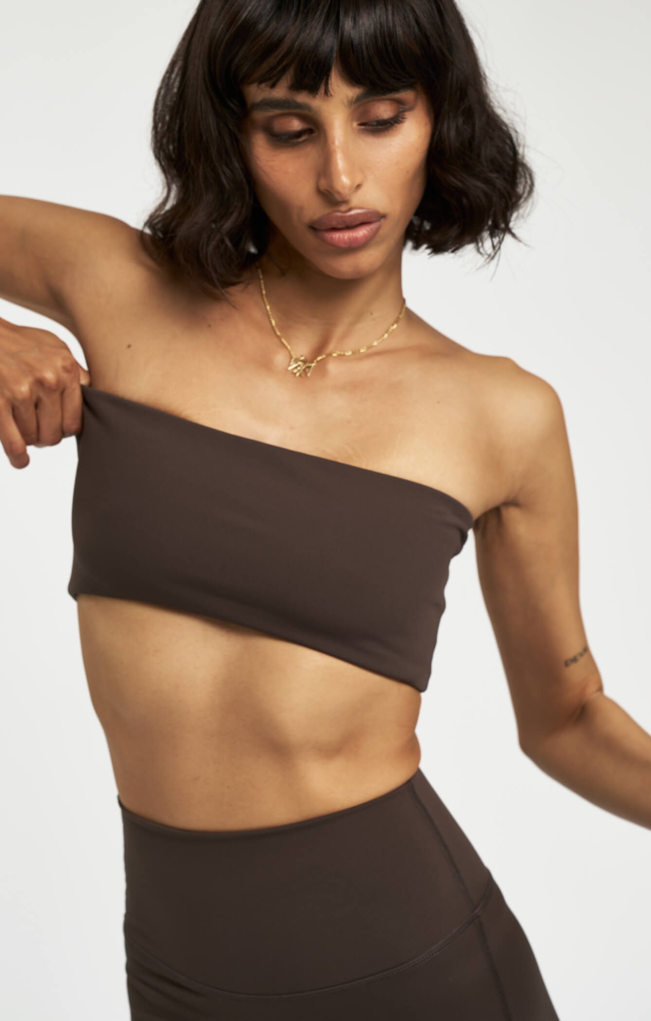 THE SCULPT™ BANDEAU - ESPRESSO