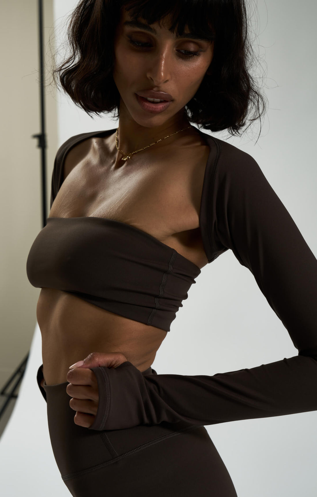 THE SCULPT™ BOLERO - ESPRESSO