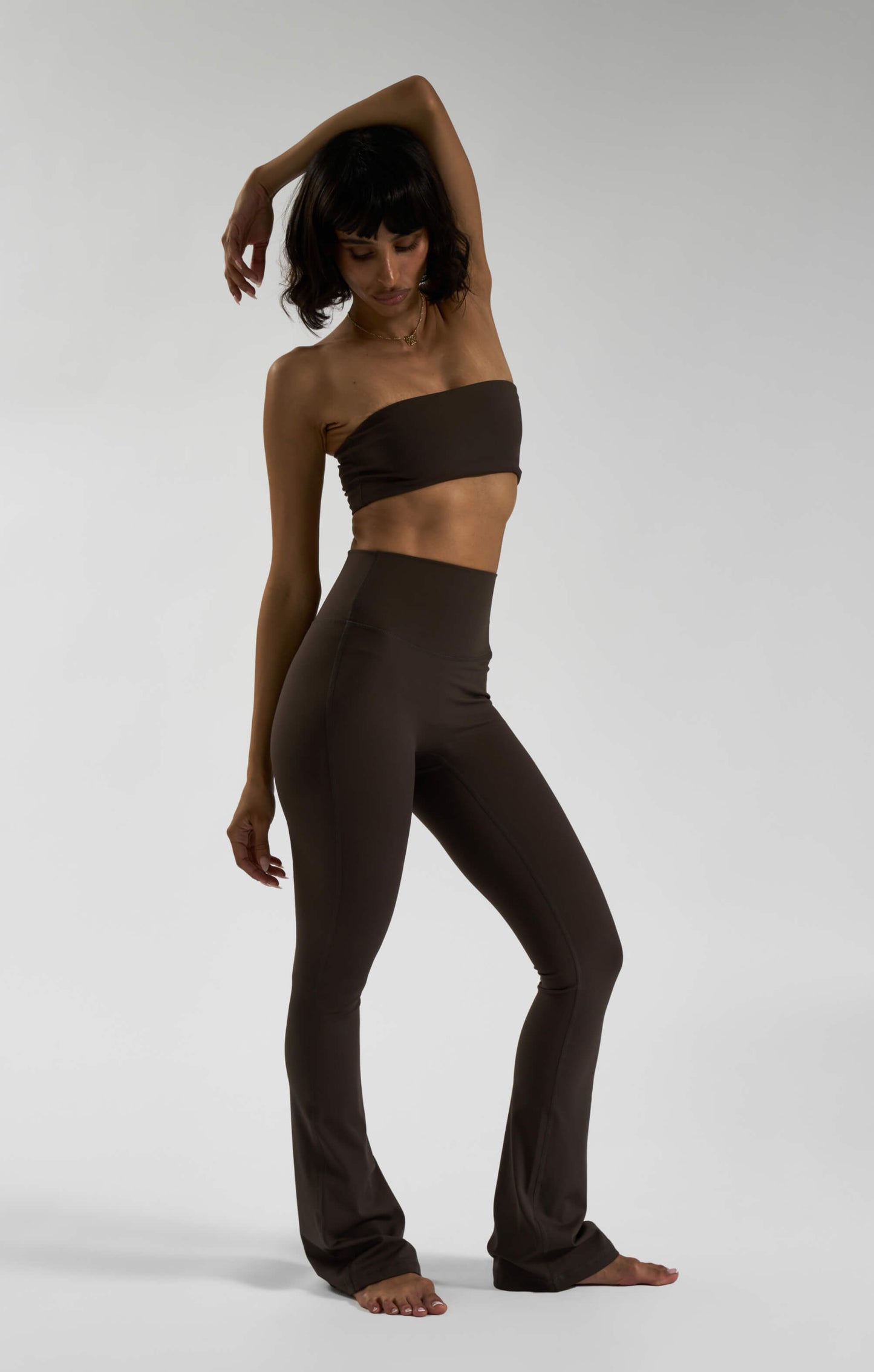 THE A.T.G SCULPT™ FLARES - ESPRESSO