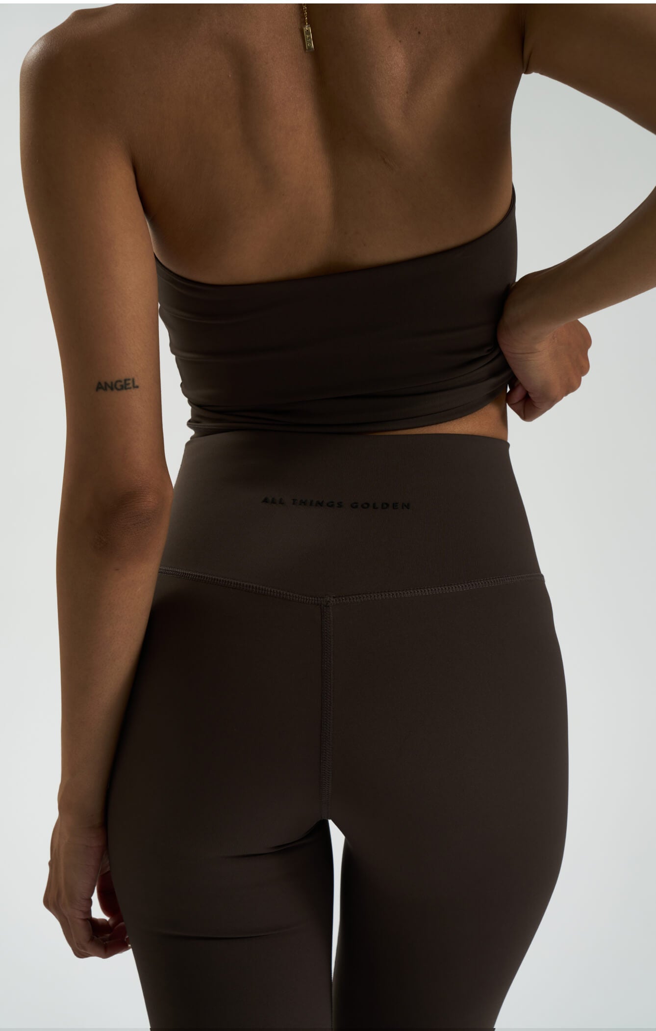 THE SCULPT™ FLARES - ESPRESSO