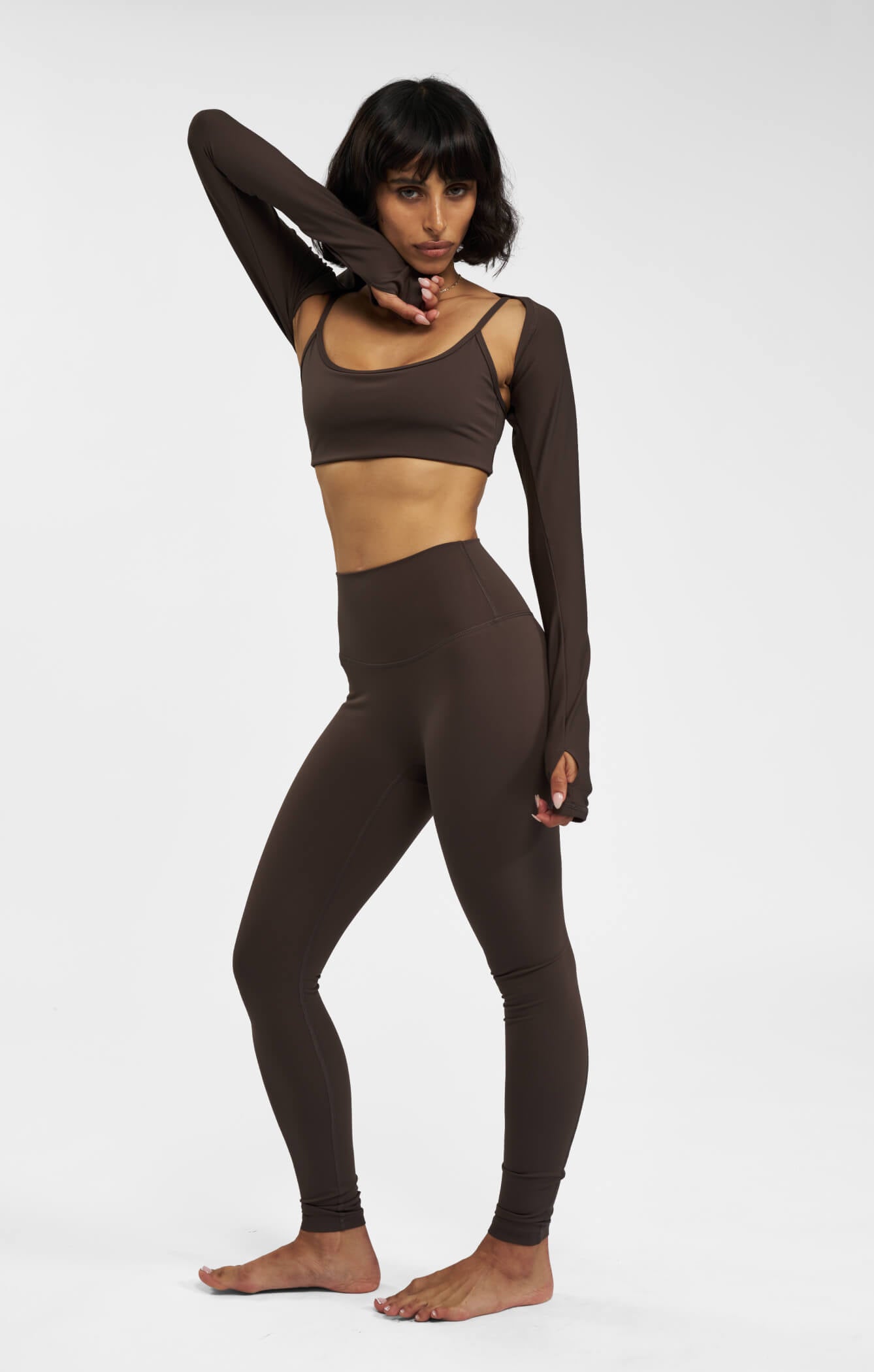THE SCULPT™ LEGGINGS - ESPRESSO