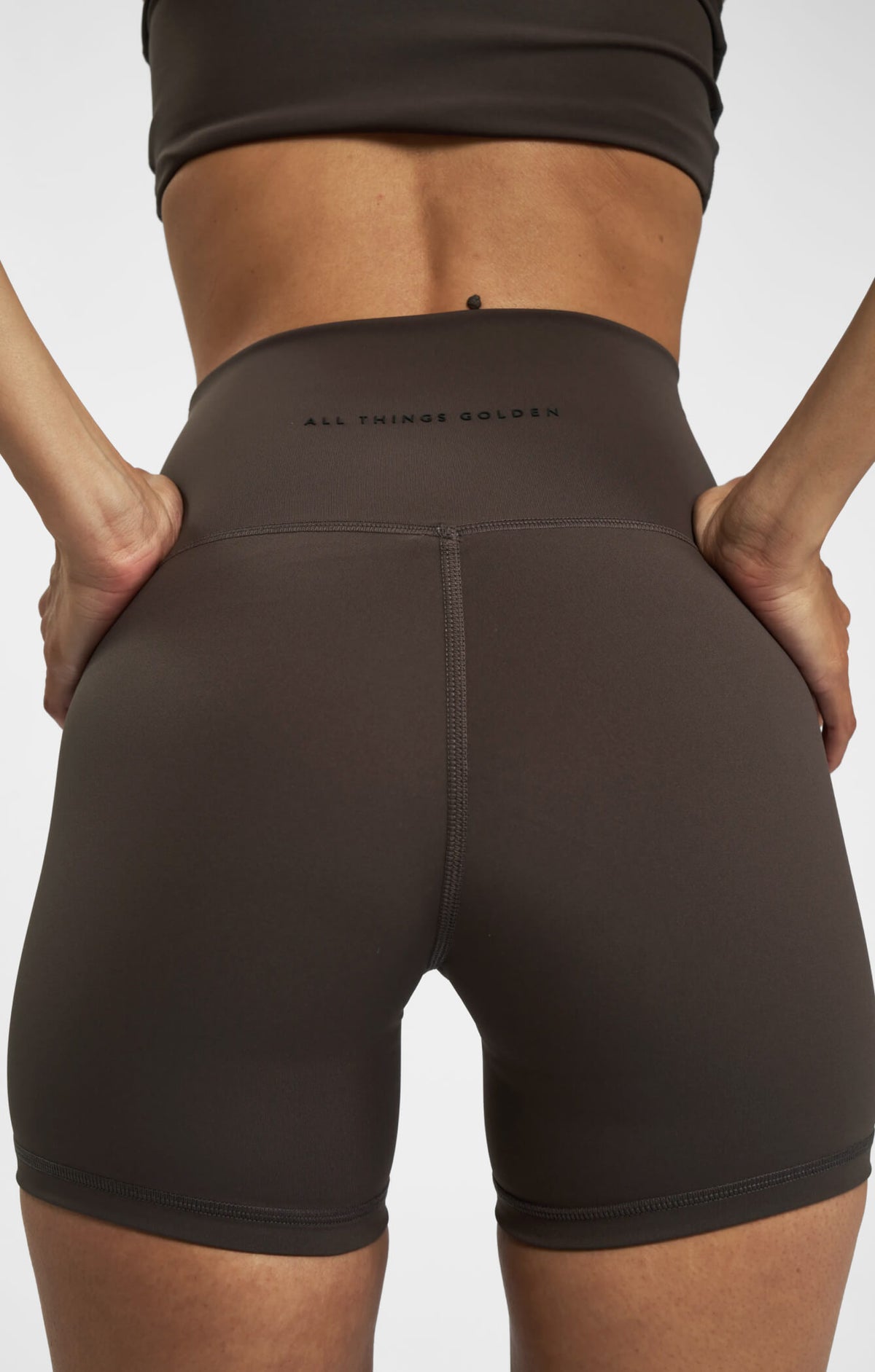 THE SCULPT™ MINI BIKE SHORT - ESPRESSO