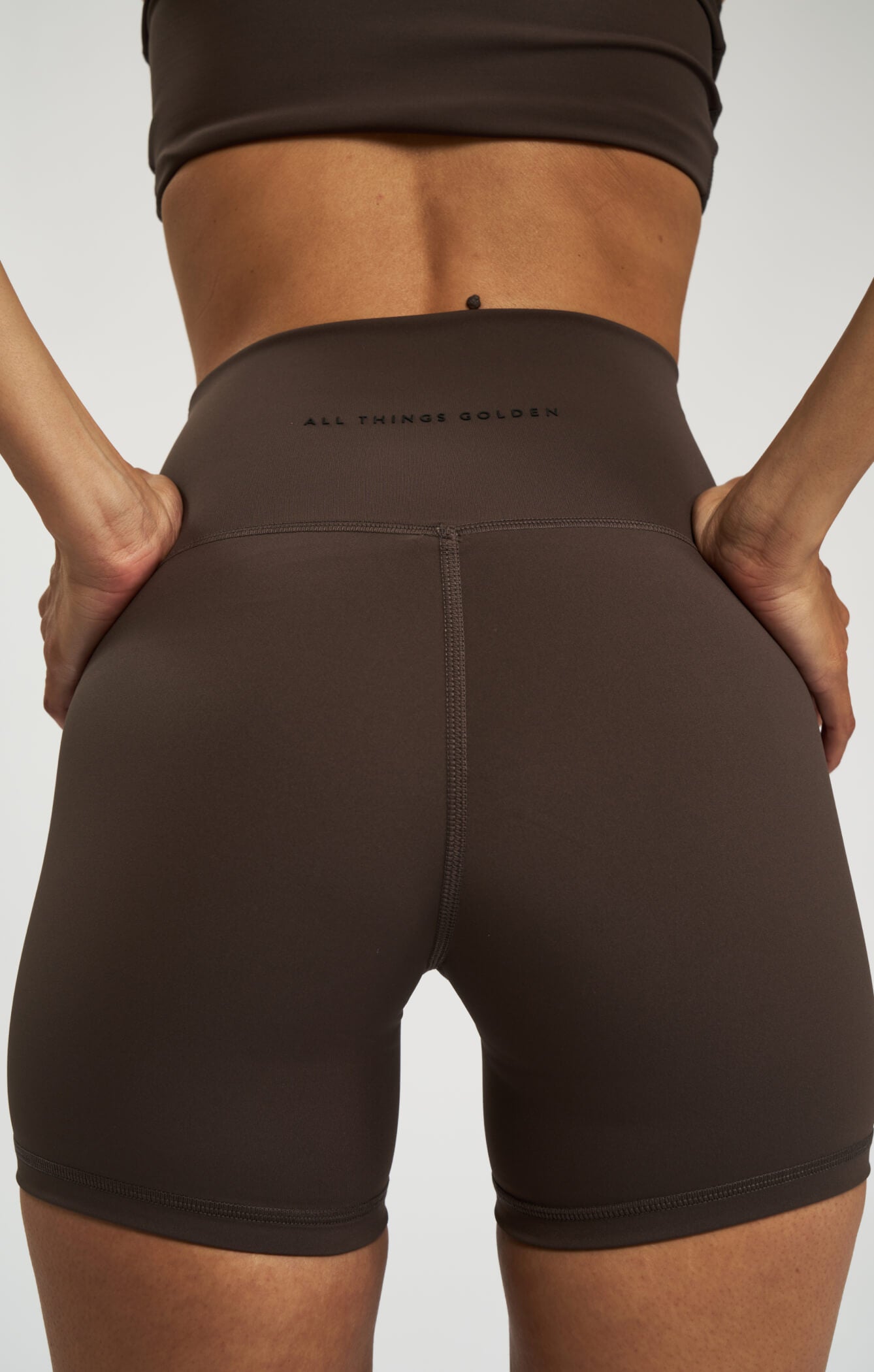 THE SCULPT™ MINI BIKE SHORT - ESPRESSO