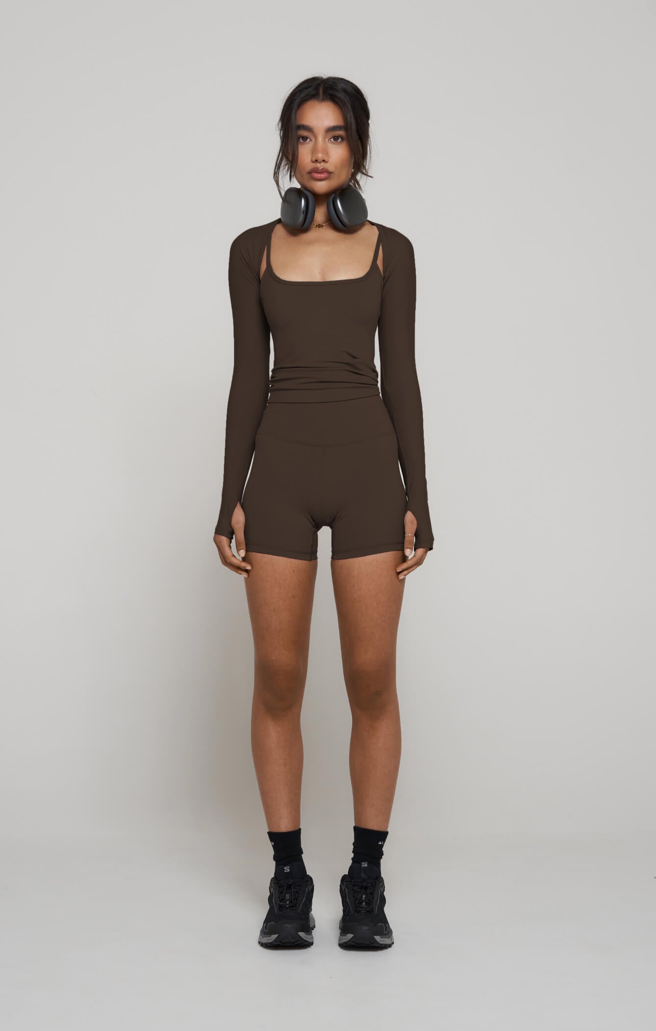 THE SCULPT™ BOLERO - ESPRESSO