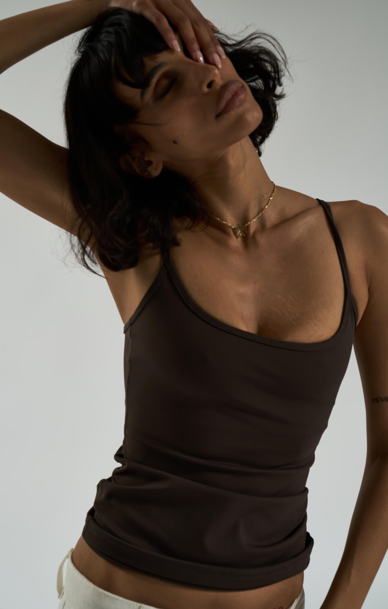 THE SCULPT™ TANK - ESPRESSO