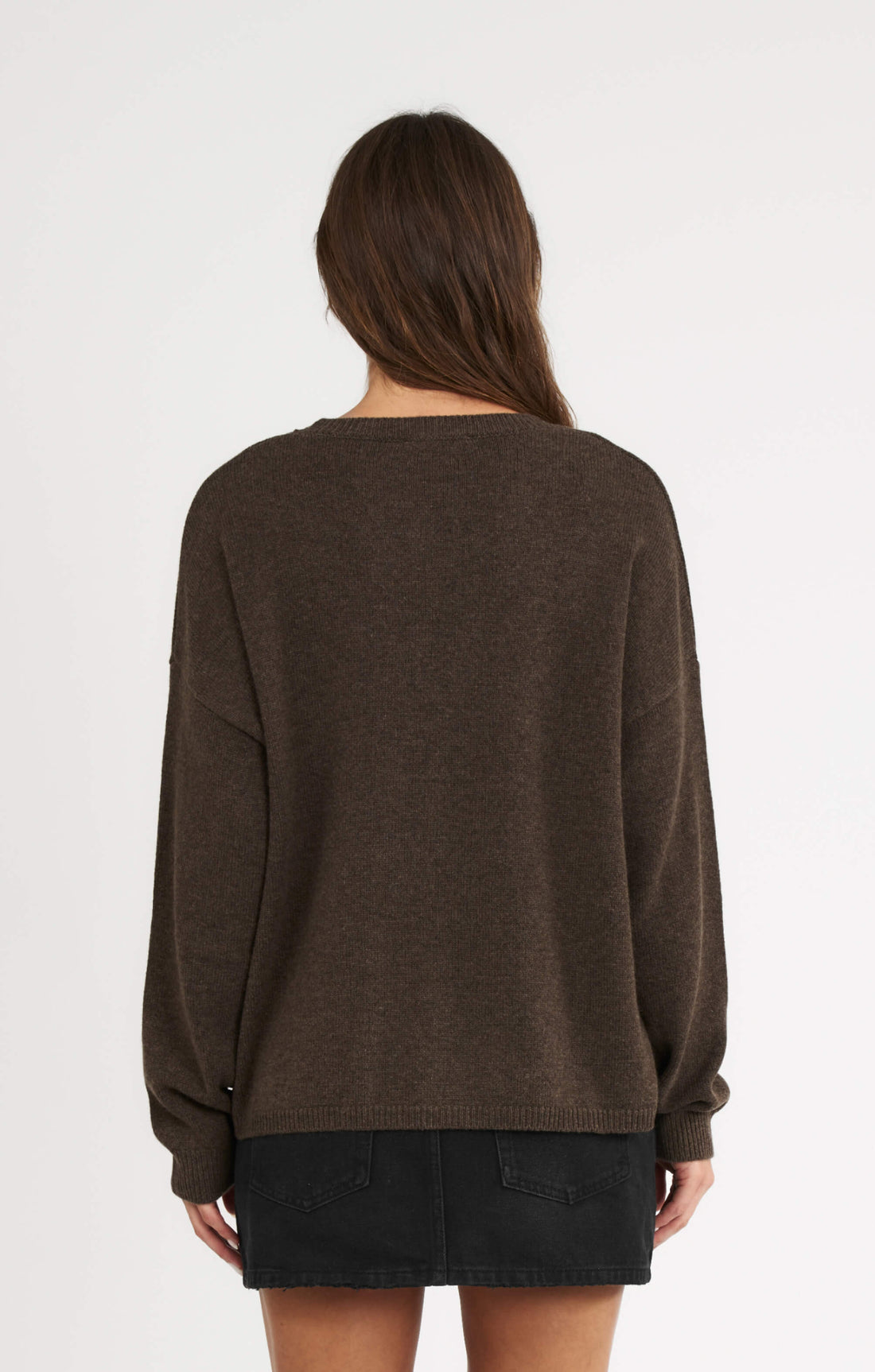 THE UNIVERSAL KNIT 2.0 - ESPRESSO MARLE