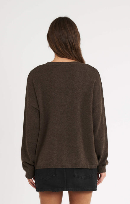 THE UNIVERSAL KNIT 2.0 - ESPRESSO MARLE